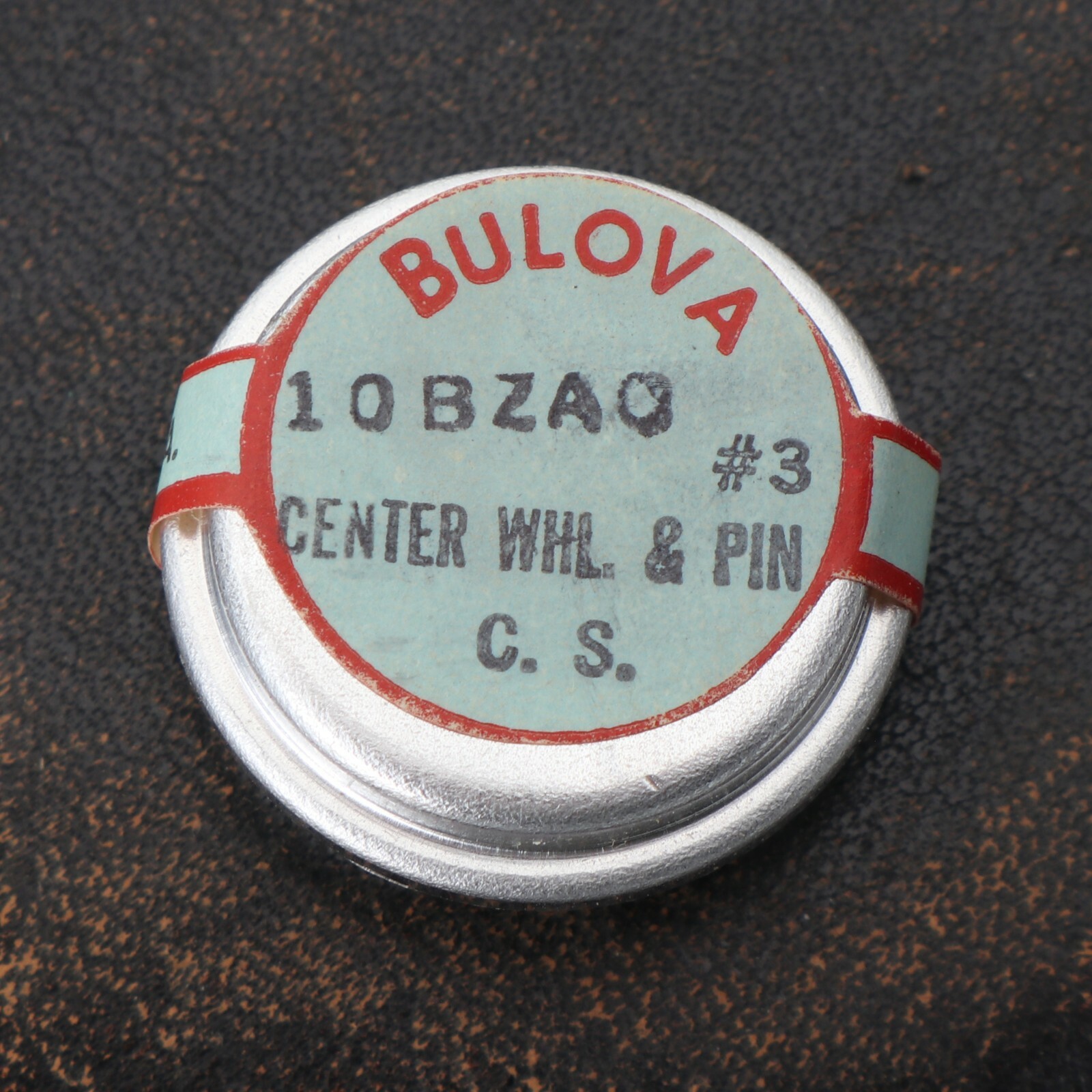 NOS Genuine Bulova 10BZAC Center Wheel & Pinion Part #3 Watchmakers Parts(C16D8)