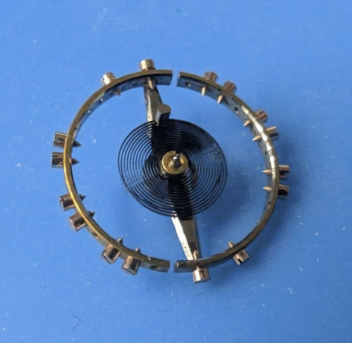 16 SIZE ILLINOIS 60 HOUR BUNN SPECIAL TYPE III POCKET WATCH MOVEMENT PARTS M 14