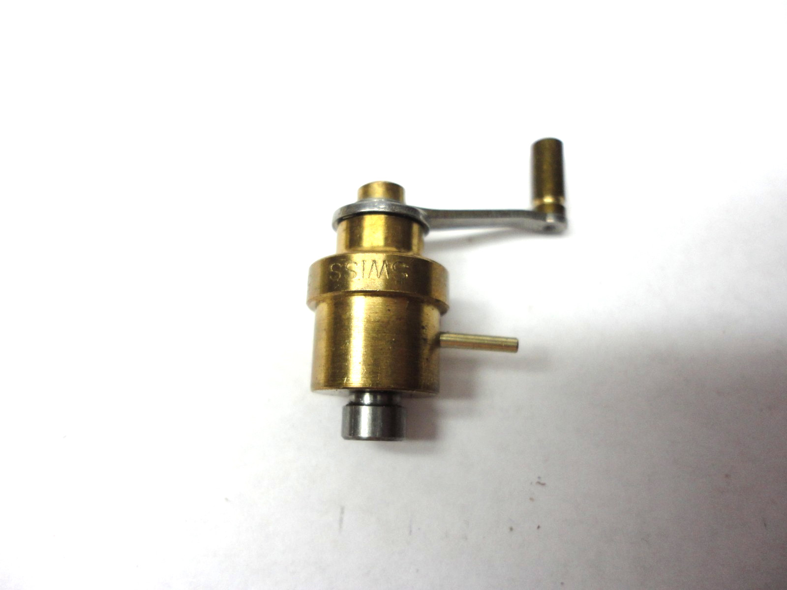 Watchmakers Mainspring Winder, Drum & Arbor #6., Swiss made