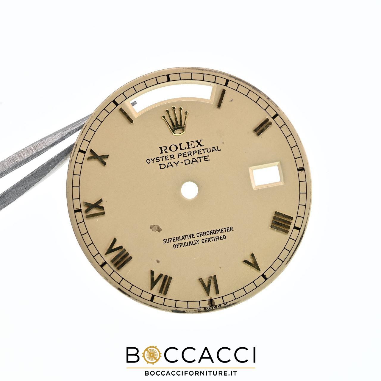 ROLEX Roman Champagne Dial for Day-Date ’’t Swiss T’ Ref. 18038 Calib:…