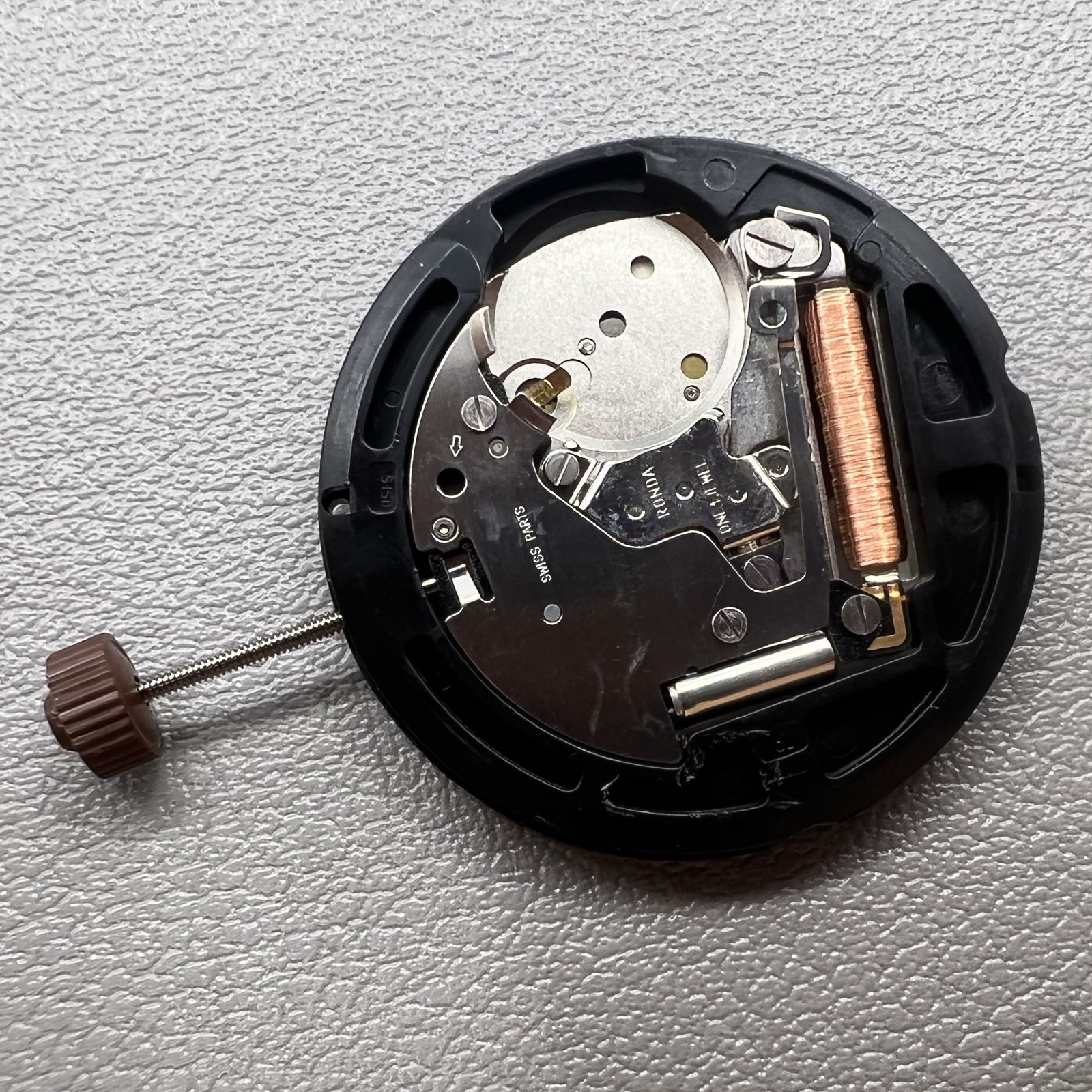 Swiss Ronda 515.D Quart Movement Day Date