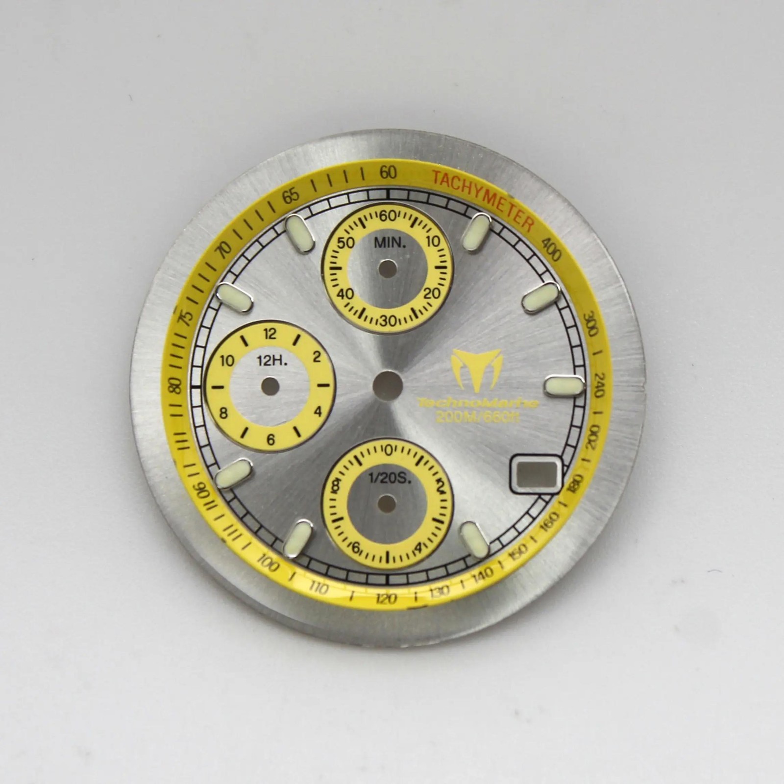 Technomarine Cruise 30mm Silver & Yellow Sub-Dials For 36mm Watch