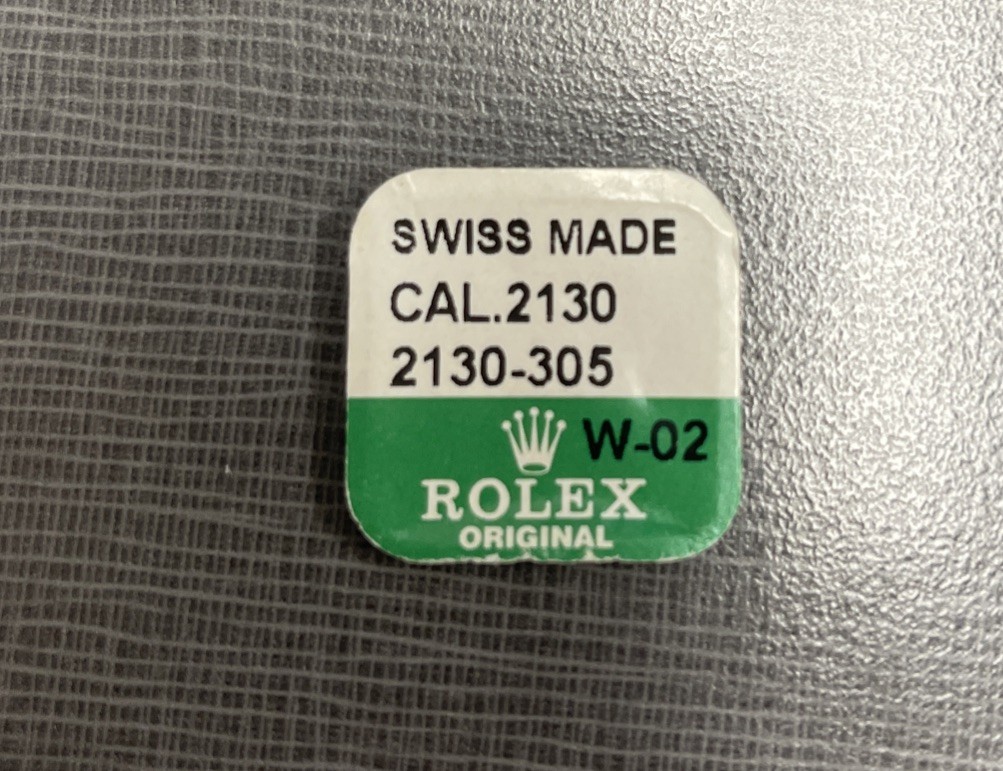 Rolex Authentic CAL. 2130-305 Intermediate Wheel Factory Sealed New