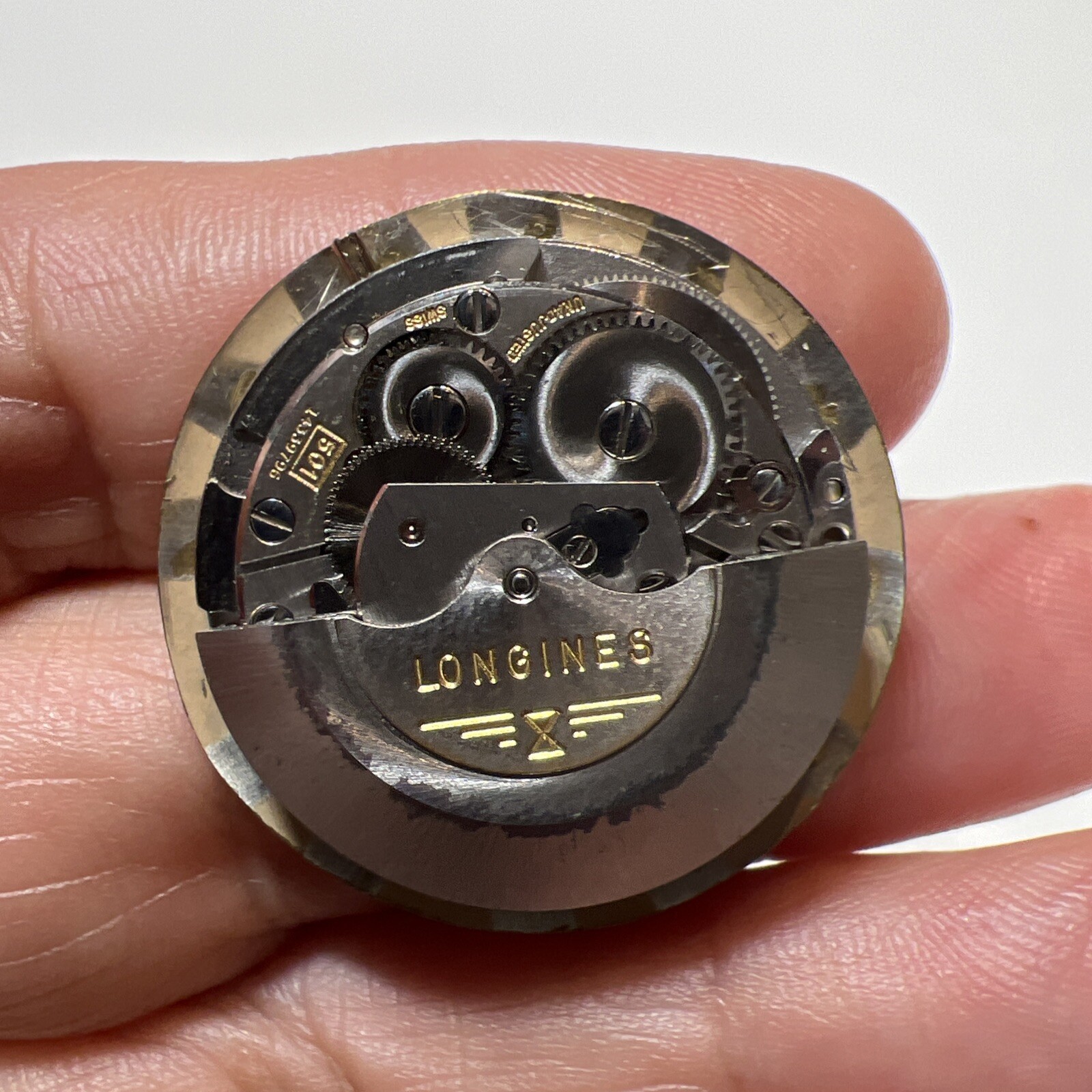 longines watch Movement Cal 505 Admiral Automatike Calendar 17 J Swiss Men’s