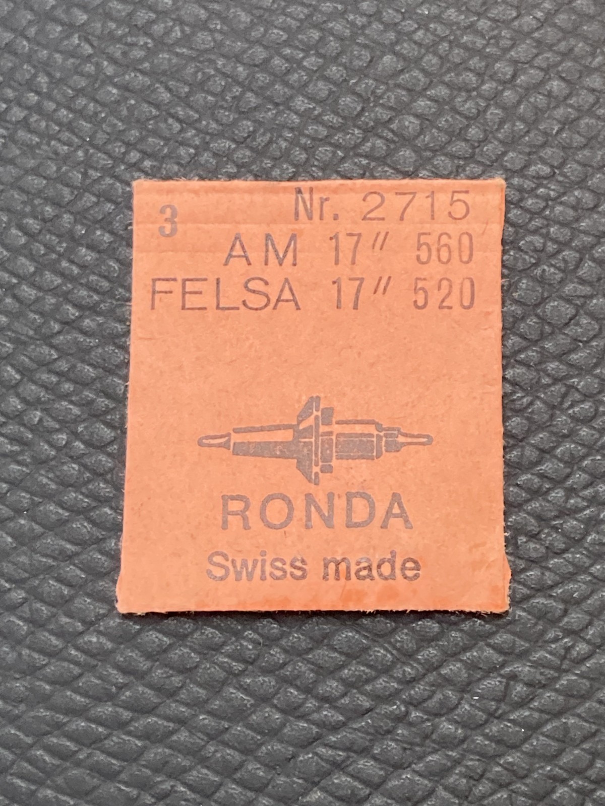 AM 560 FELSA 520 RONDA #2715 Sealed Pack of 3 Balance Staffs