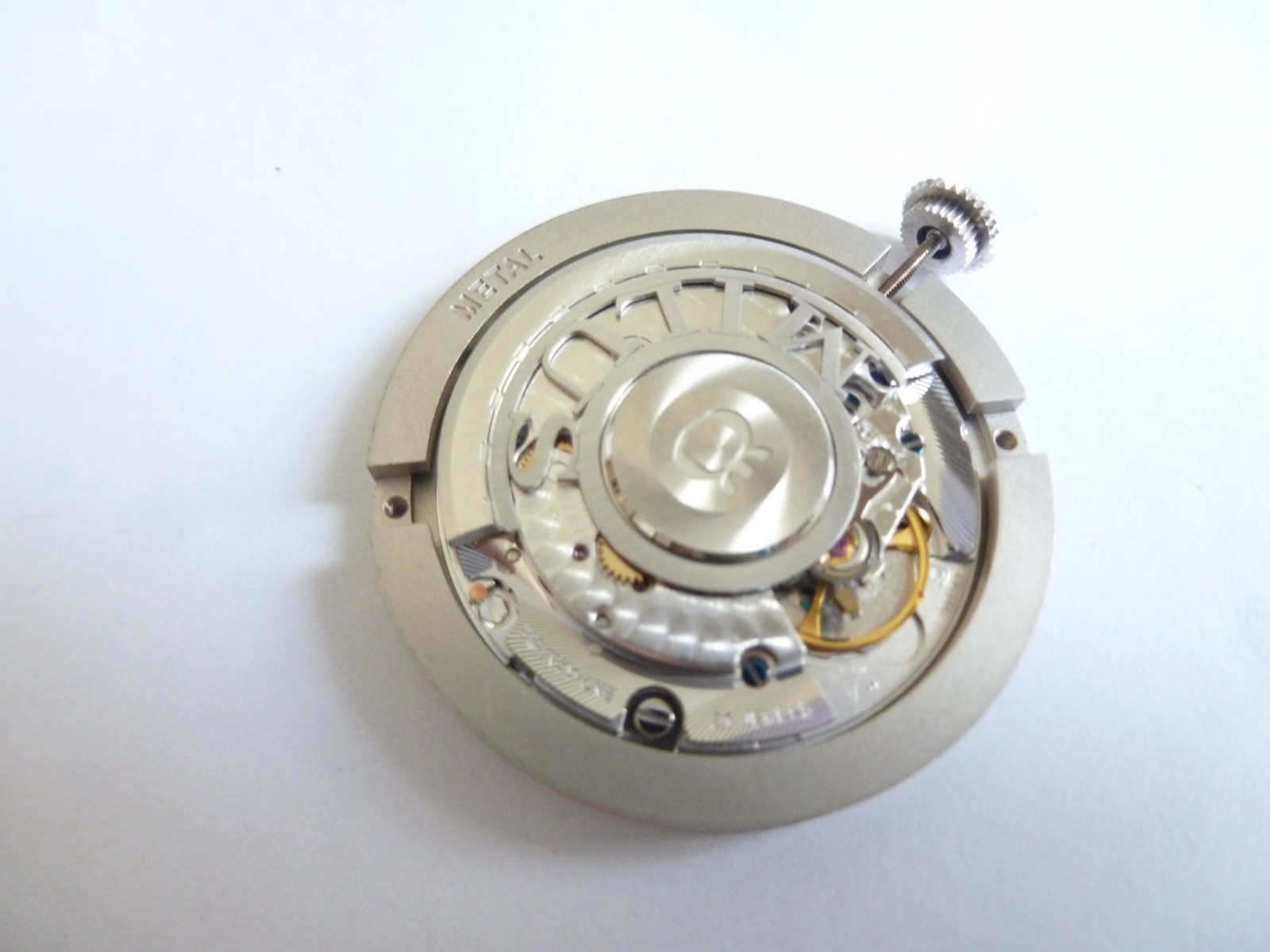 Milus ETA 2892-2 SWISS MADE MOVEMENT MECANIC WHITE DATE good condition works