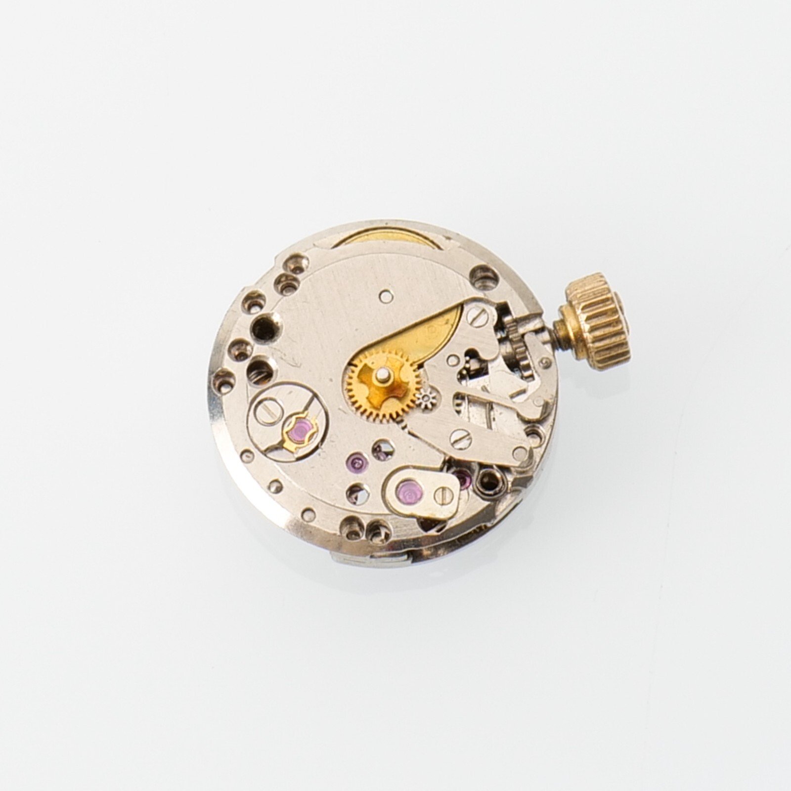 Vintage Universal Geneve Cal 04 Wrist Watch Movement Good Balance Signed Crown