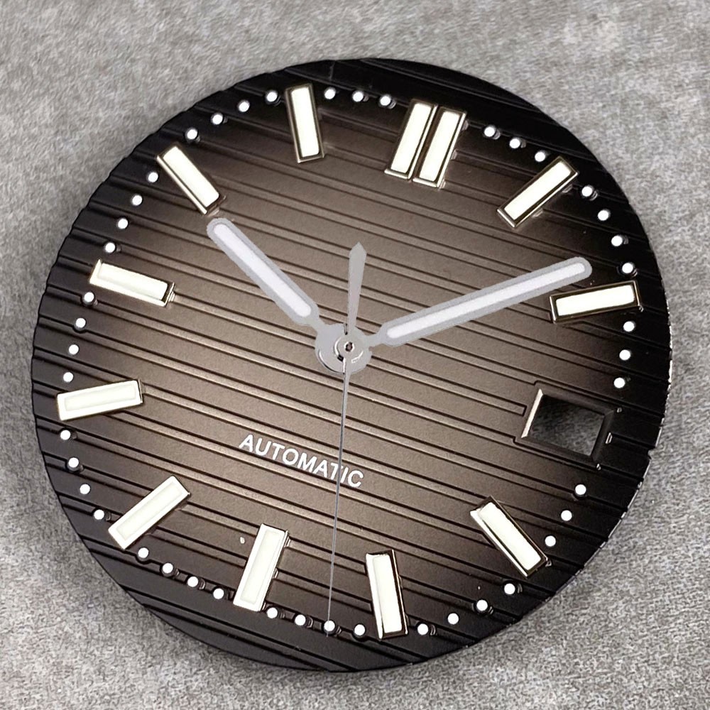 29.2mm Black Blue White Watch Dial Luminous for NH35 ETA 2824 PT5000 MIYOTA 8215