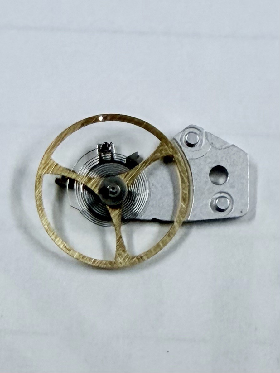 Omega Genuine Balance And Bridge For Cal 1152 1164 1165 NOS Perfect Condition