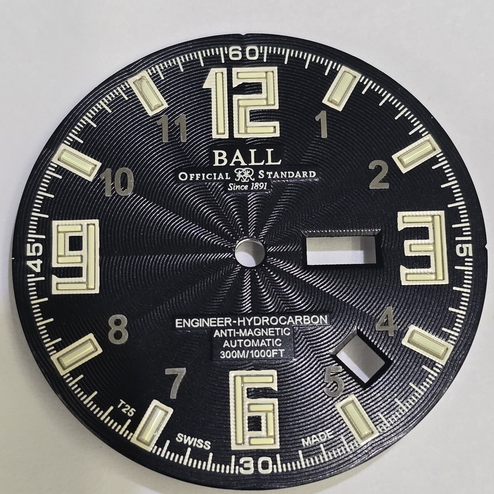 BALL HYDROCARBON ENGINEER DM1036A MAD COW BLACK DIAL 31 MM (NOS & GENUINE)