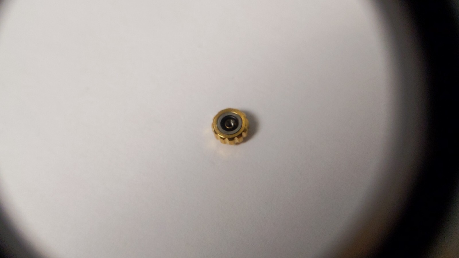 Swiss Made CROWN for OM Waterproof CROWN YELLOW 4.8mm x 2.0 T10Y Flower Shape