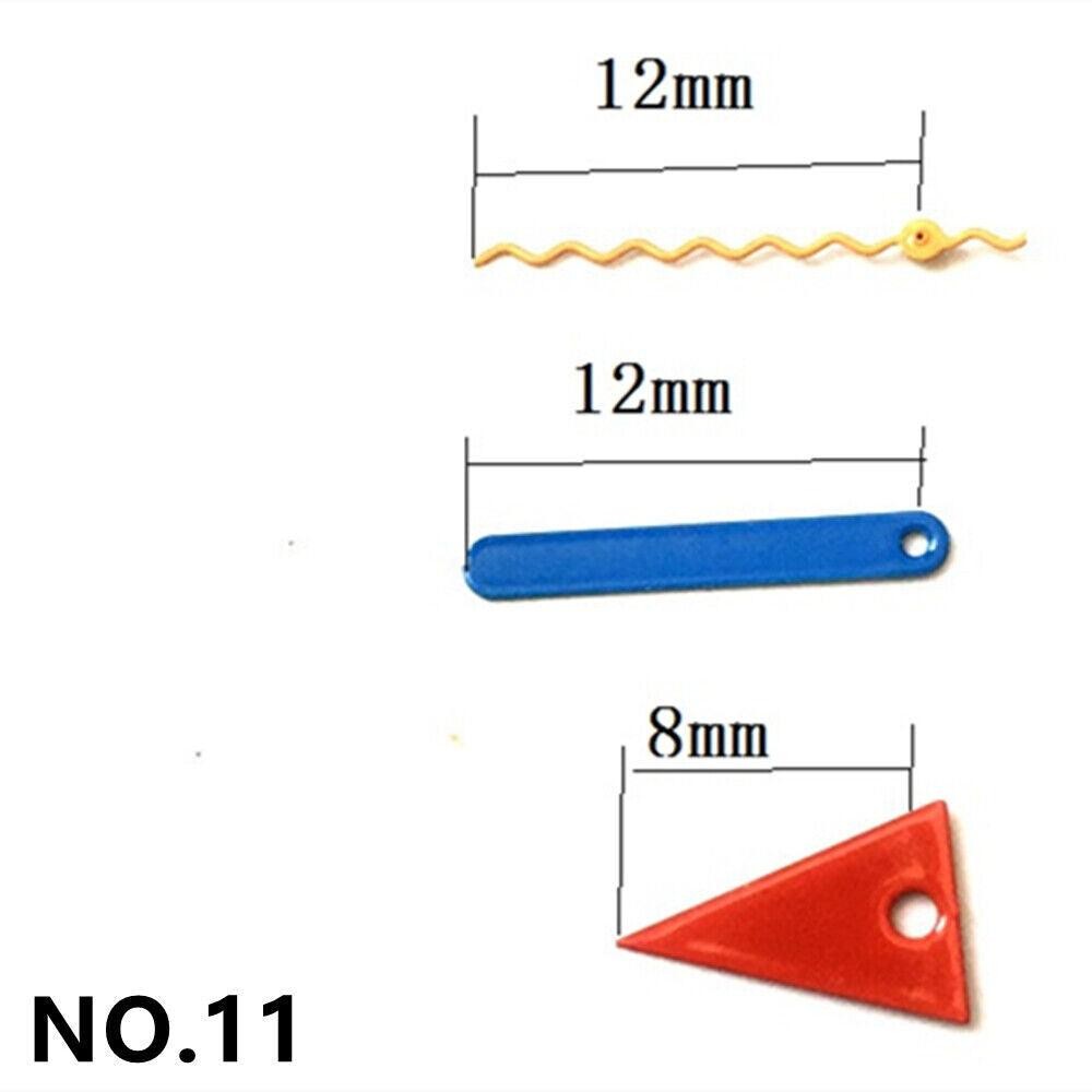 12mm Red Triangle Irregular Fashion Watch Hands for Miyota 2035 Quartz Movement