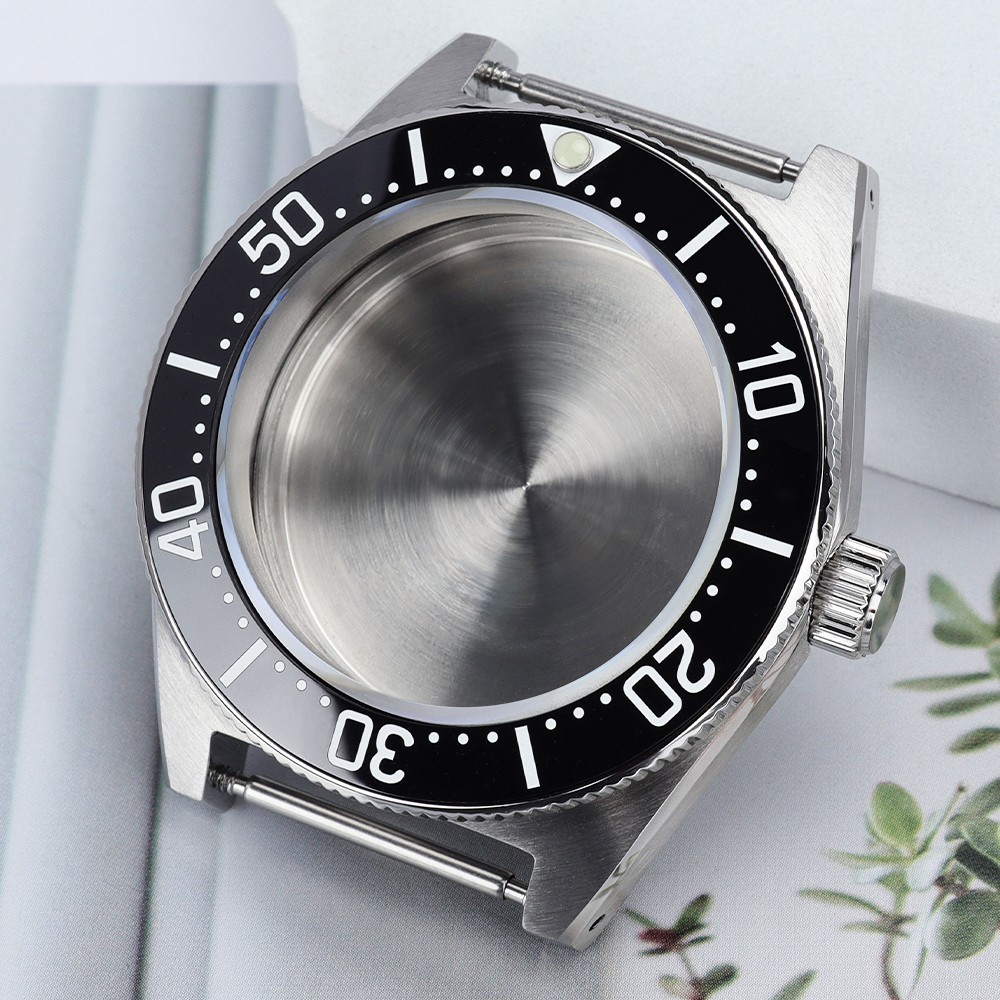 100M Diver STEEL 40.5mm Watch Case 62MAS Style Sapphire For Seiko NH35 Movement