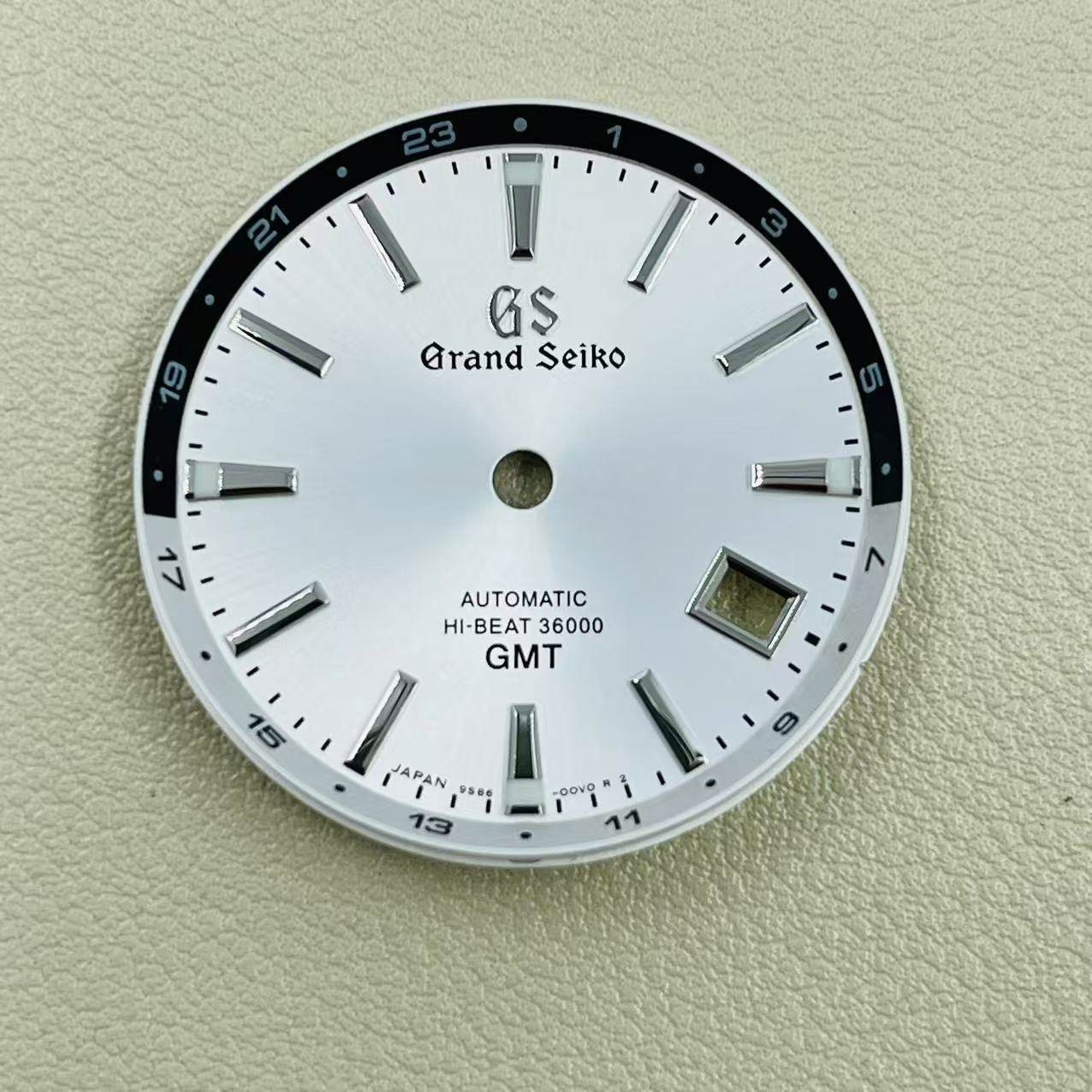 For Seiko 32mm Watch Dial Luminous Fit NH34 GMT Movement Watches Accessories