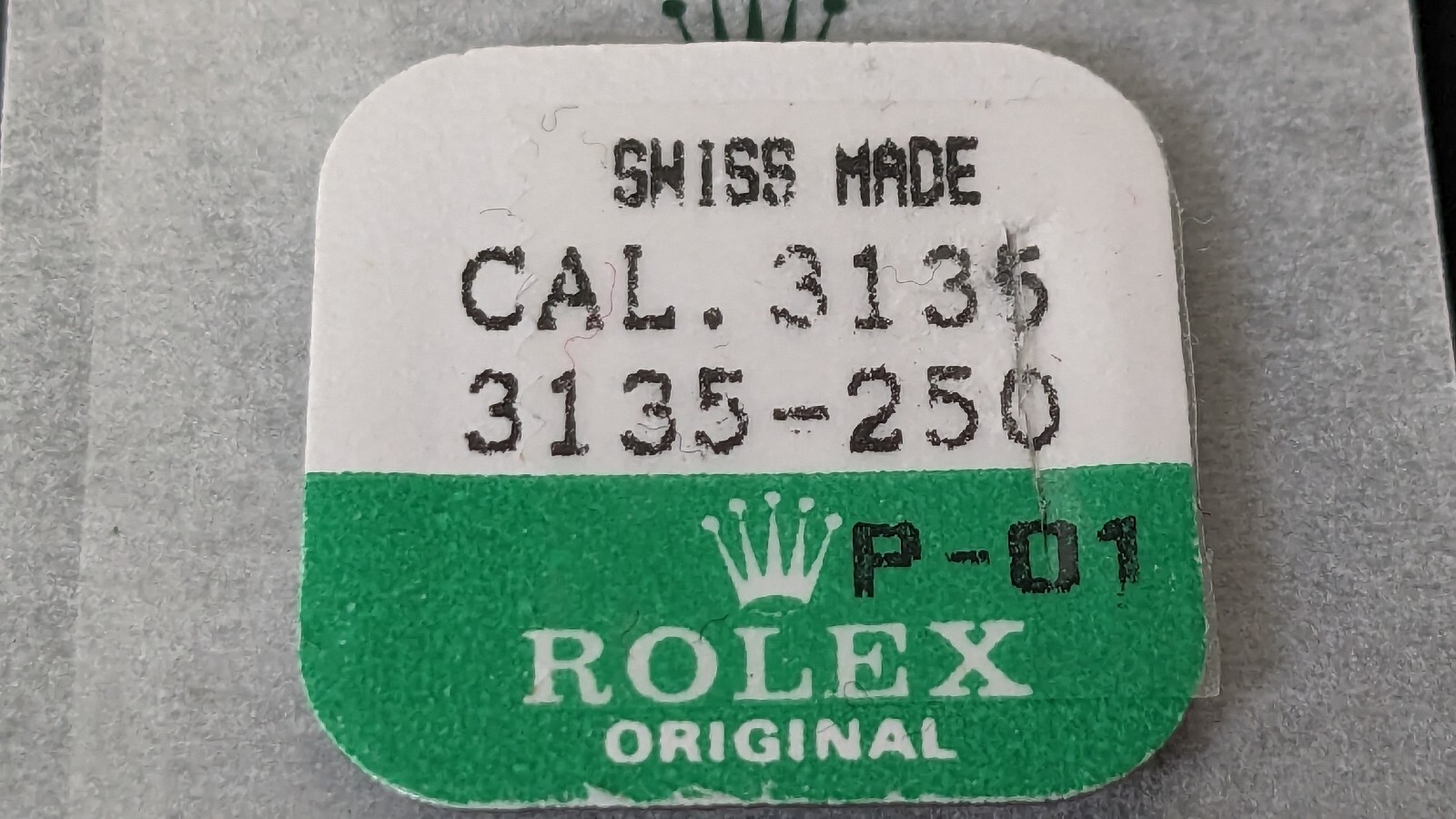 Genuine Rolex 3135-250 Setting Wheel New Condition Old Stock Unused(Price For 1)