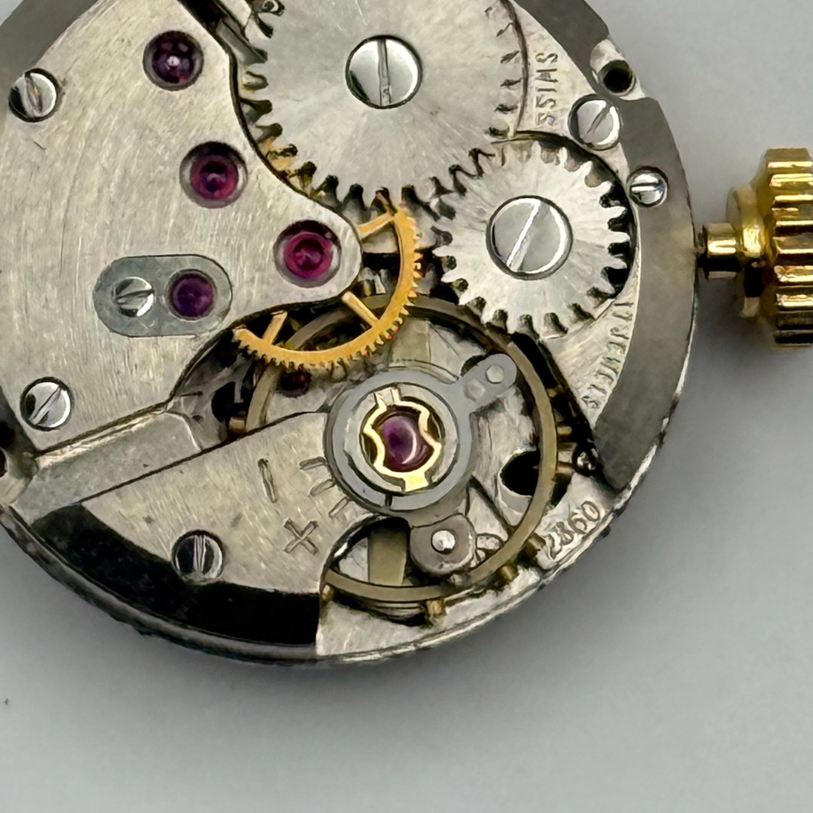 ETA 2360 Watch Movement Rotary Incabloc Ladies Swiss Manual Wind Parts 17.5mm