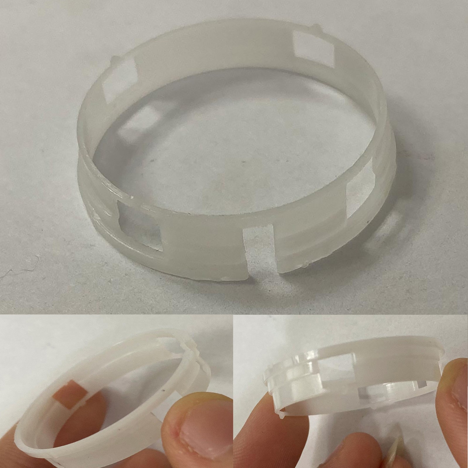 For NH35 41MM Watch Movement White Plastic Inner Cover Spacer Ring 1/10/20pcs
