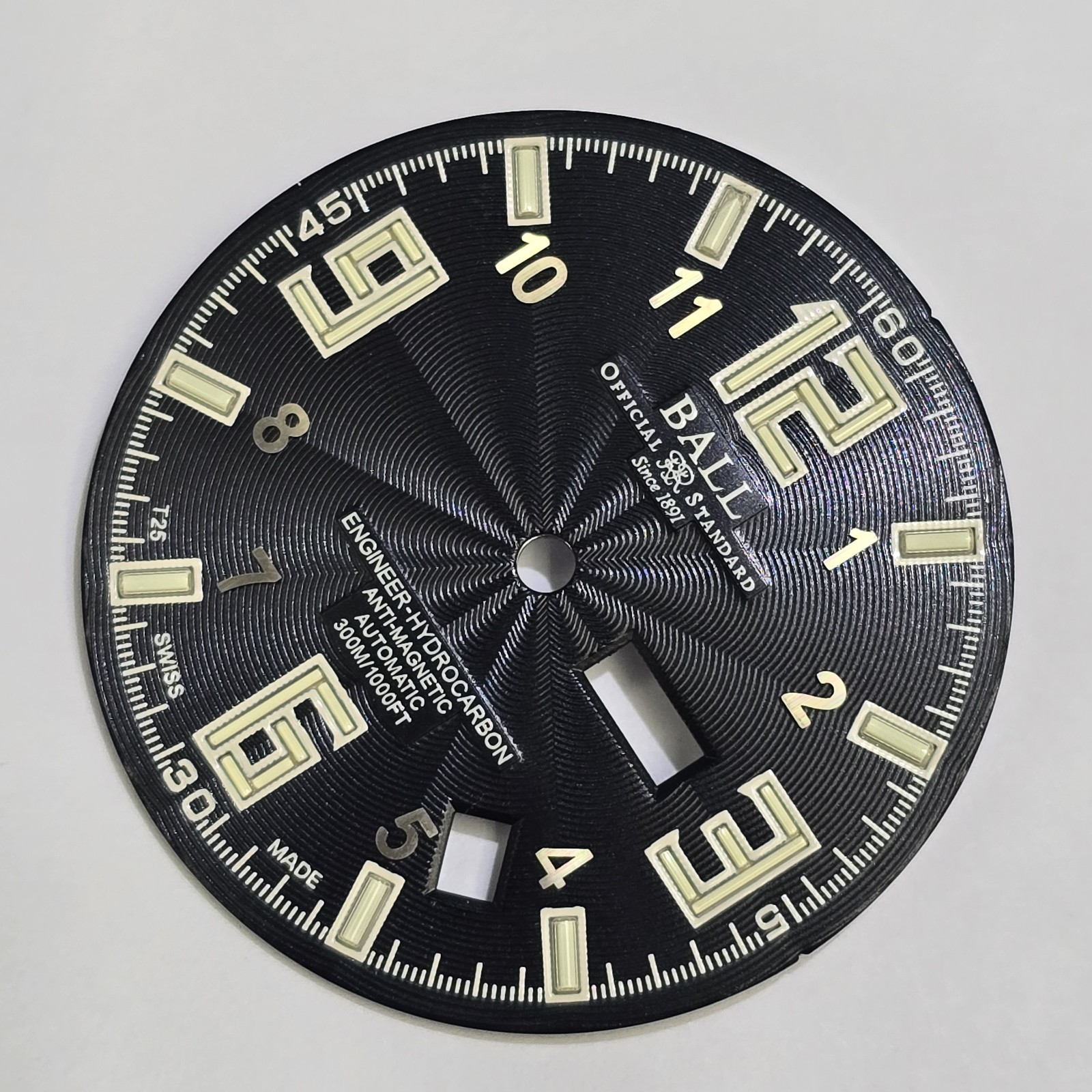 BALL HYDROCARBON ENGINEER DM1036A MAD COW BLACK DIAL 31 MM (NOS & GENUINE)