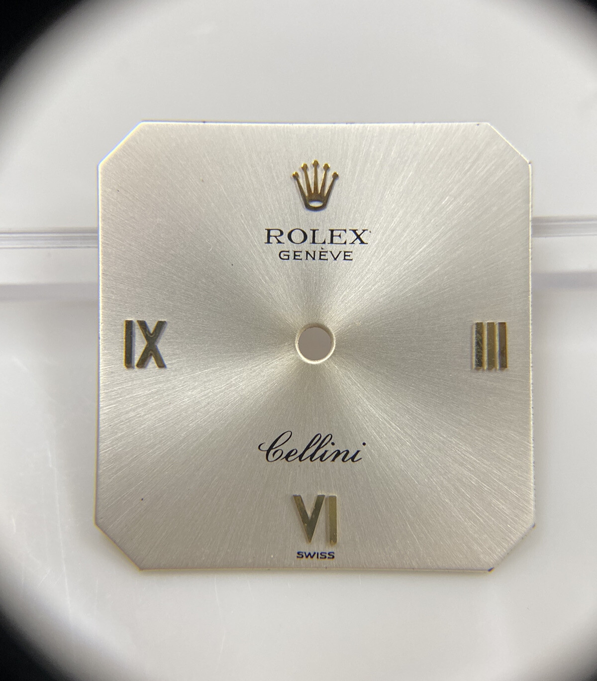 Original Rolex Cellini Silver/Yellow Gold Dial Ref. 4150 Cal. 1602