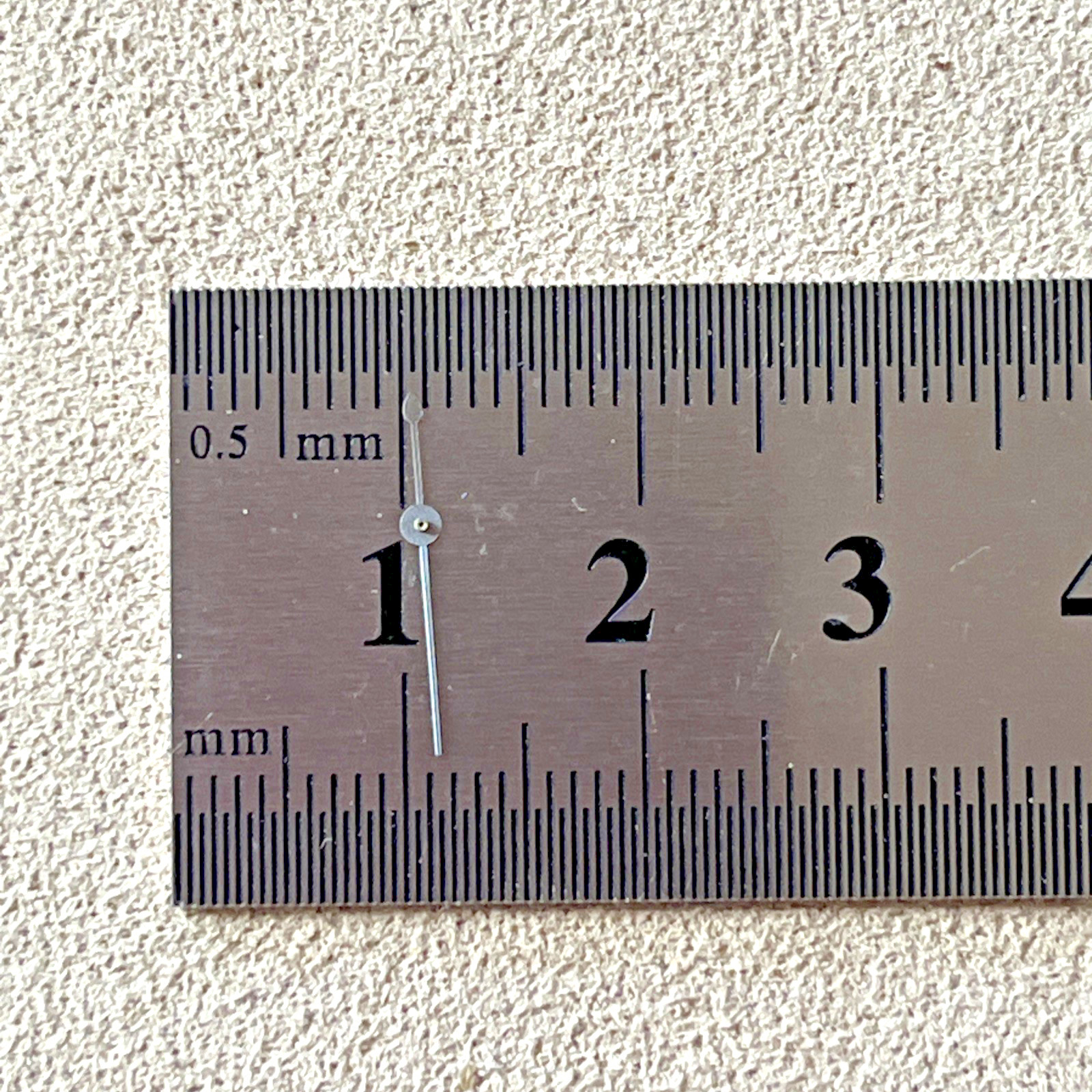 Waltham Watch Second Hand Silver / White 10 mm Total Length 15 mm