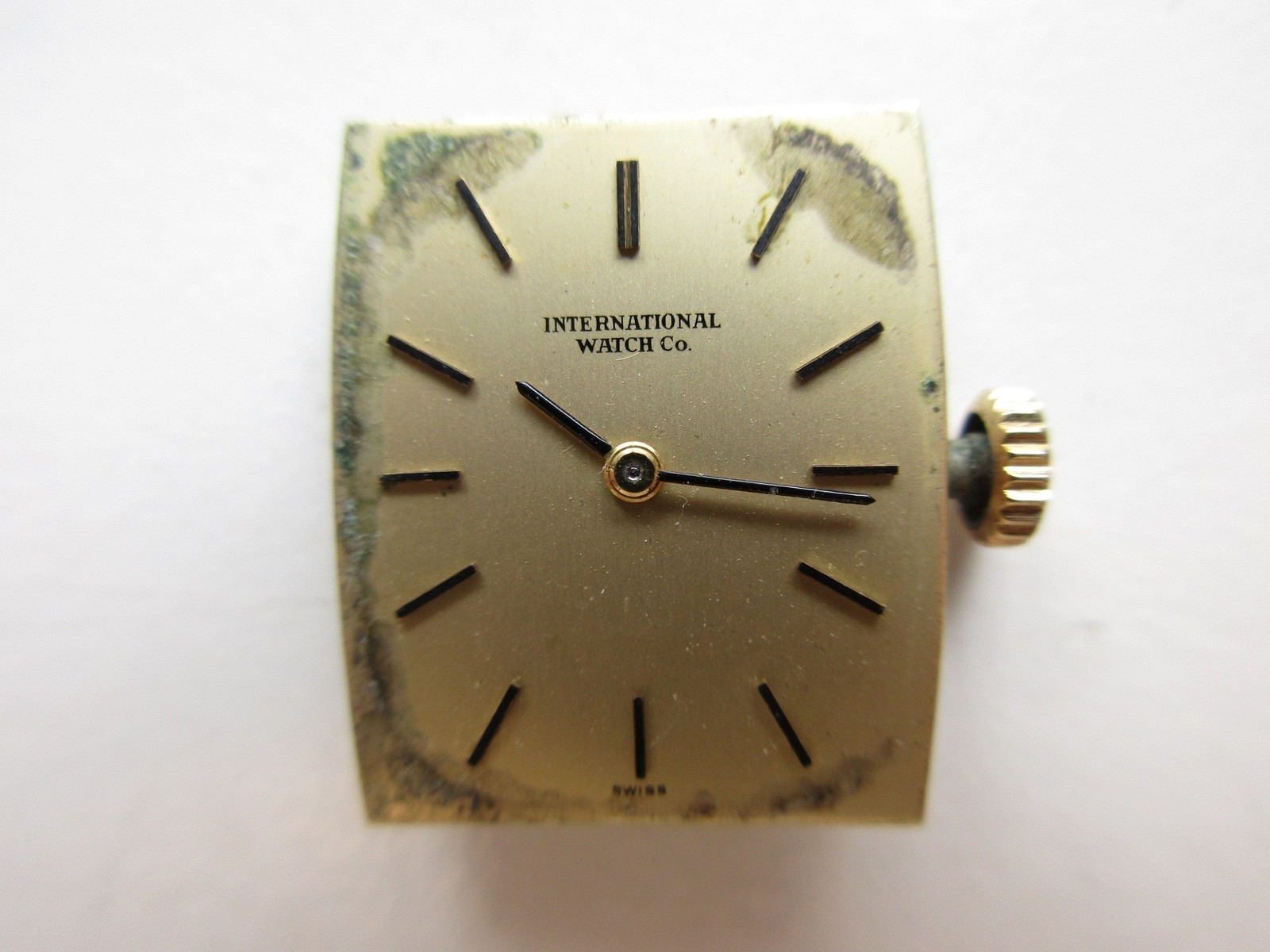 International watch co IWC cal. 431 Swiss watch movement & dial – running