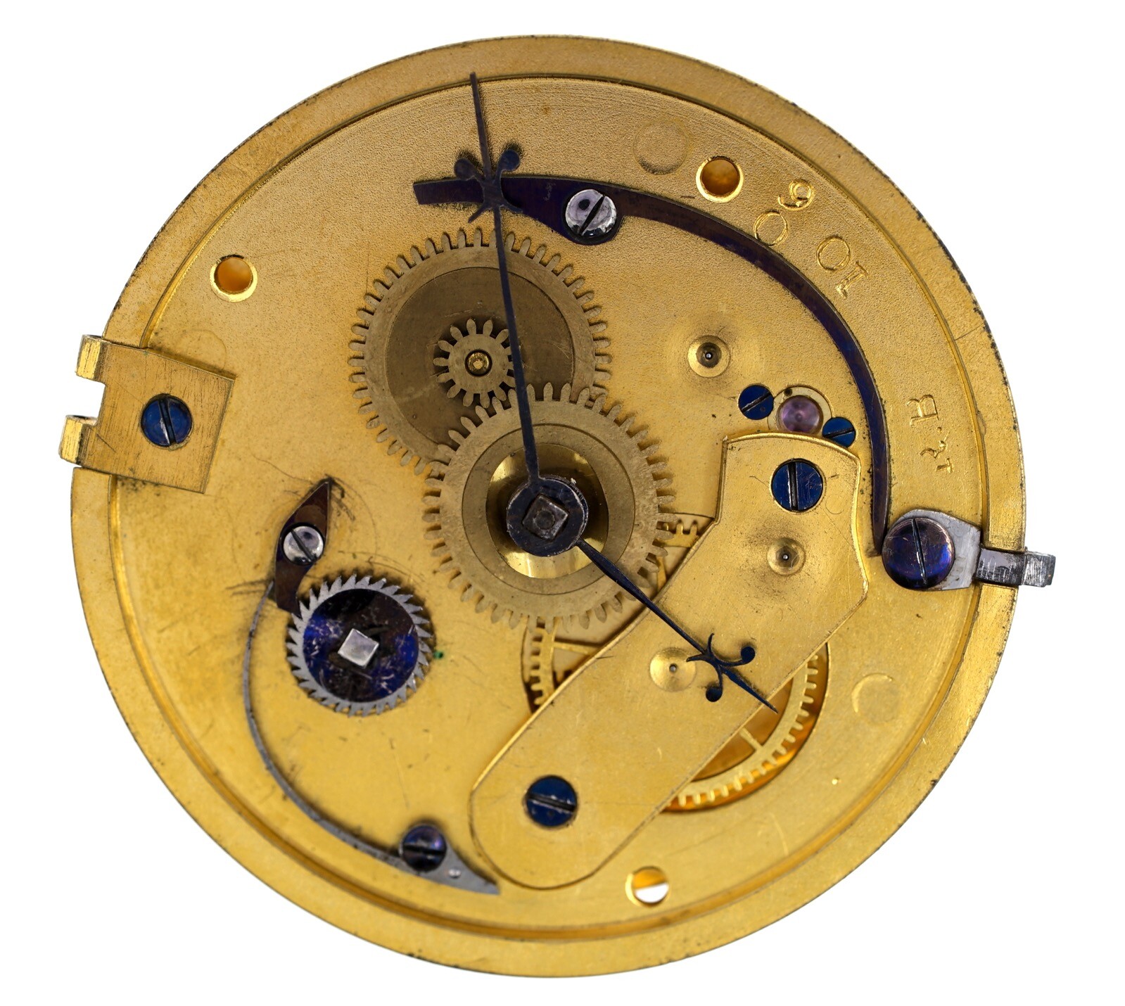 SUTTON RICHMOND ENGLISH GOING BARREL LEVER POCKET WATCH MOVEMENT HANDS S219