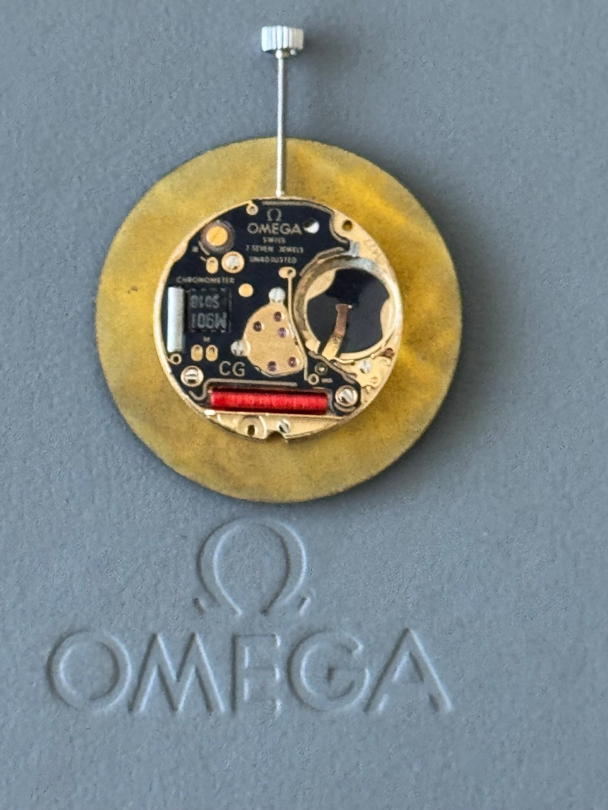 Omega 1427 Quartz Movement – Not Tested – Selling for Parts