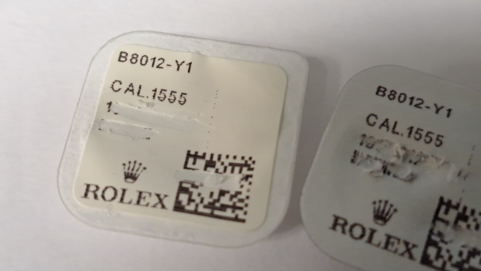 Original Rolex 1555 8012 Date Jumper NEW/SEALED pack 1 PER ORDER