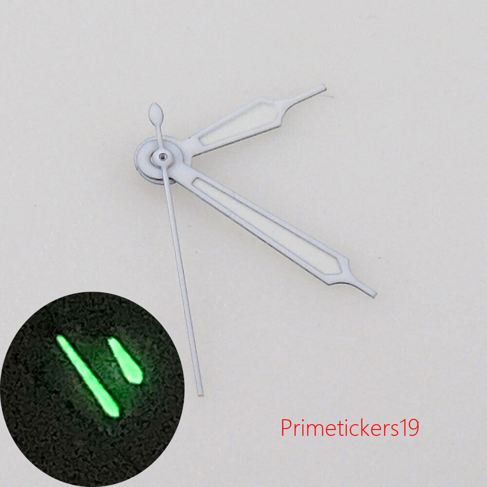 29mm Black Dial Arabic Numerals White Hands Green Luminous Fit NH35 NH36 ETA2824