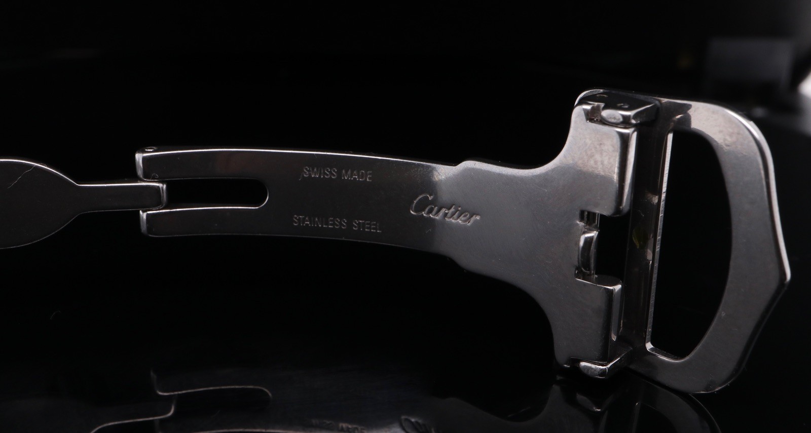 Auth. Cartier Roadster 18mm Folding Deployment Clasp