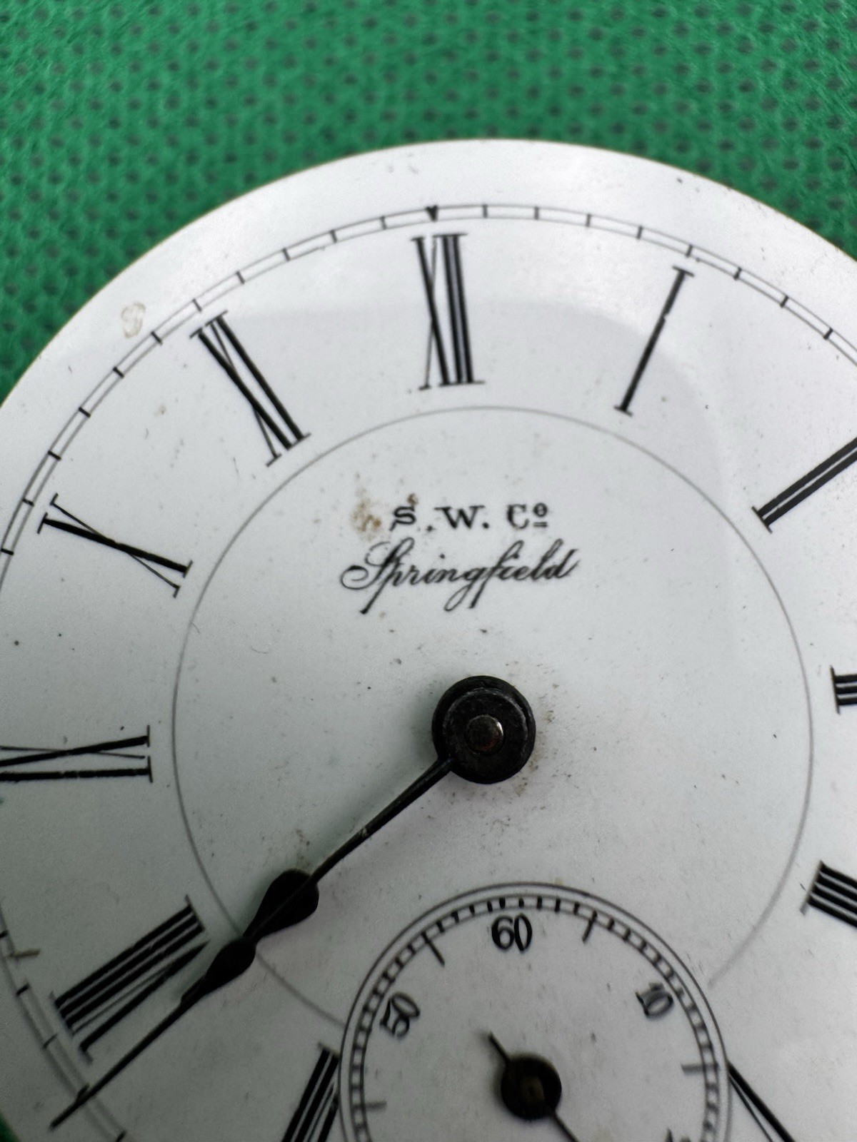 Vintage Mariam Watch Co. Springfield 18 Size Movement