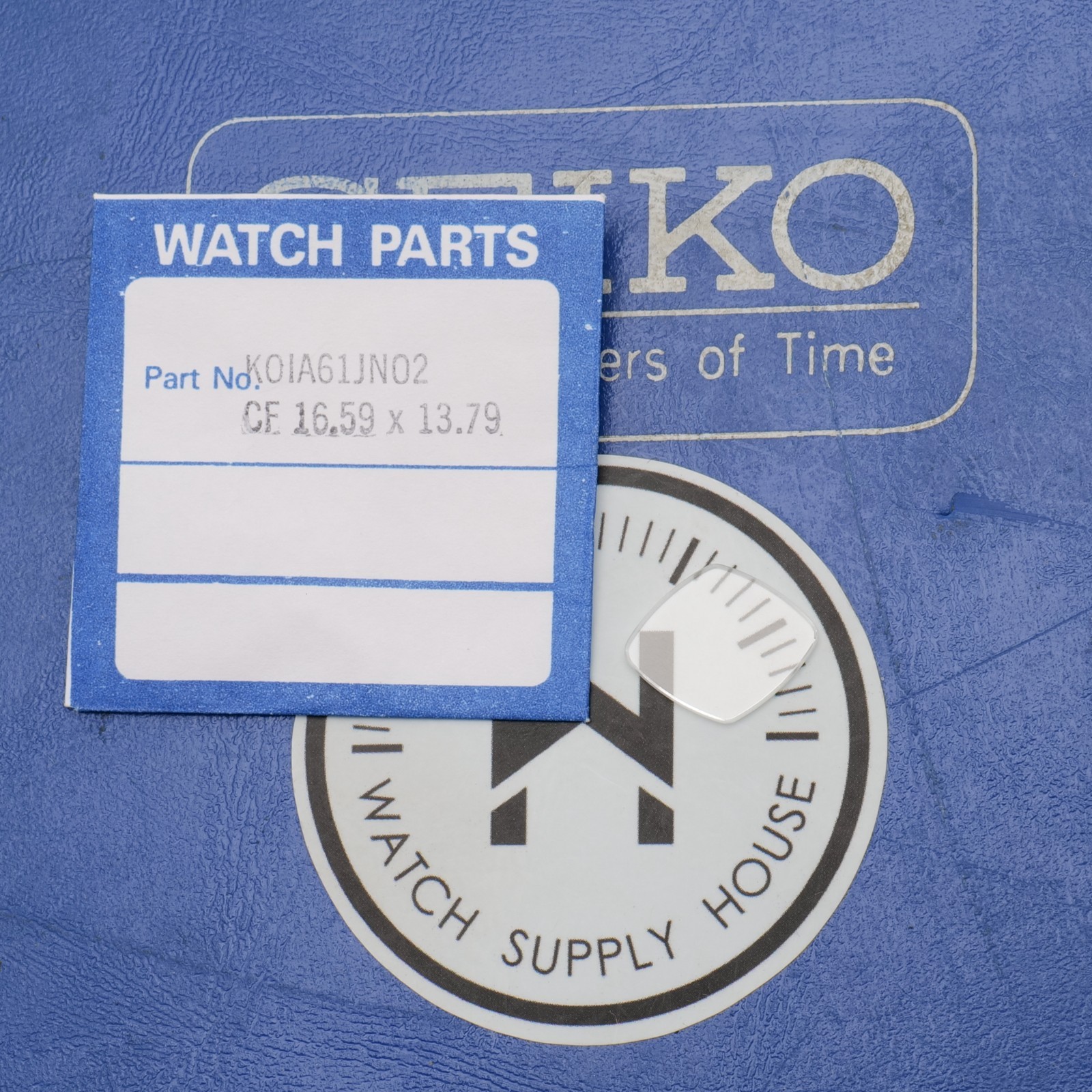 Seiko Original Watch Crystal Part K01A61JN02 Watchmakers New Old Stock (SEKG)
