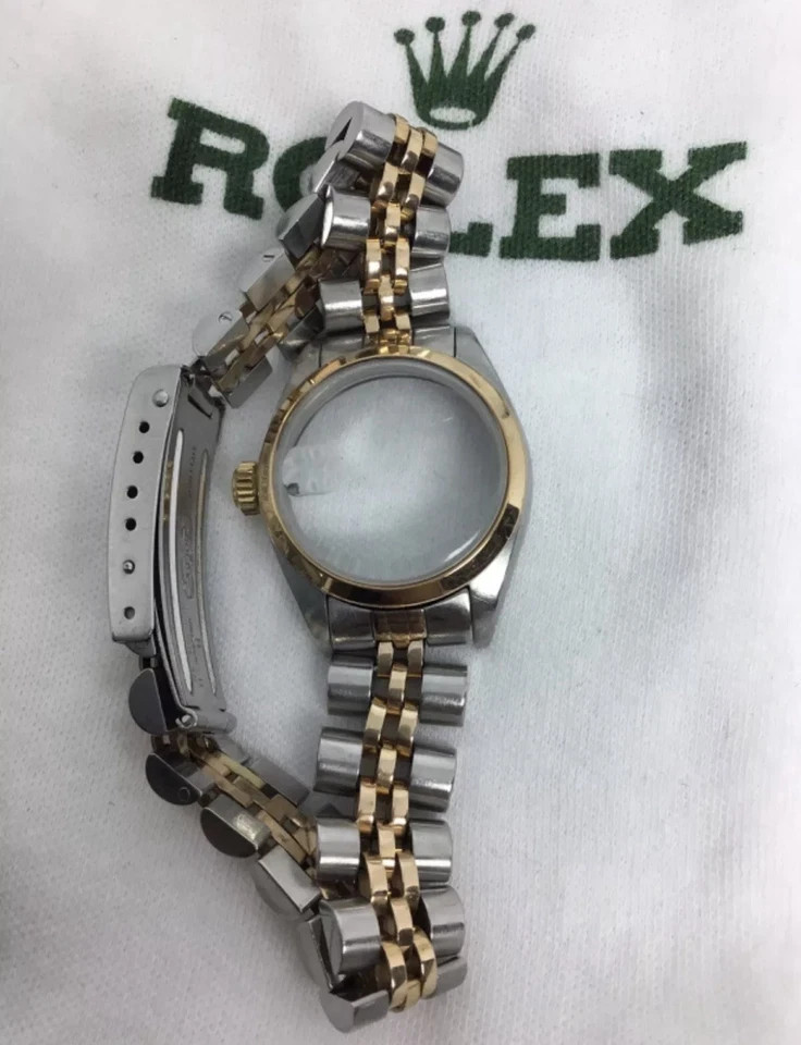 Rolex Lady-Datejust 26mm 18K Rose Gold/SS Case & Jubilee Bracelet w Purple Dial