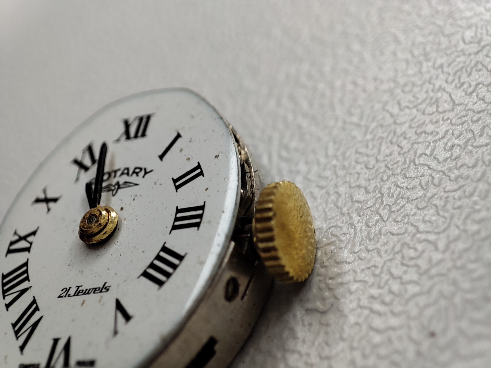 Rotary 21 jewels – Watch movement AS 1777 – 15.8mm – for parts and spares