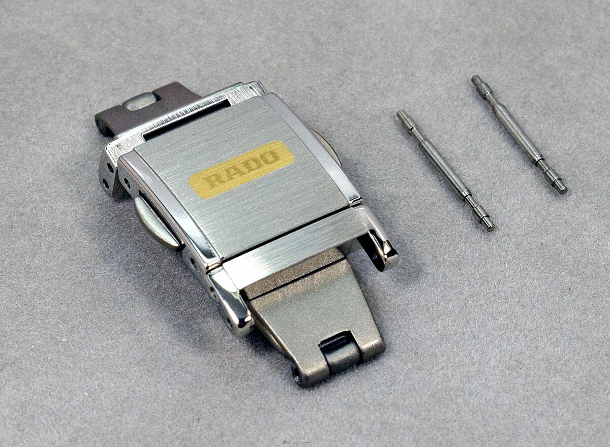 NEW Rado Integral Steel & Titanium Ladies Watch 15mm Bracelet Clasp 4409, 04409