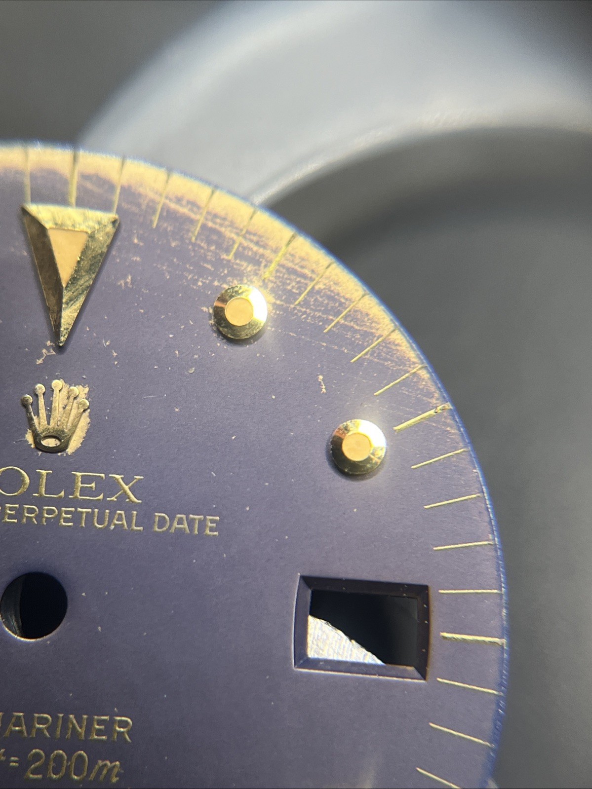 Genuine Rolex Submariner 1680 Blue Nipple Dial