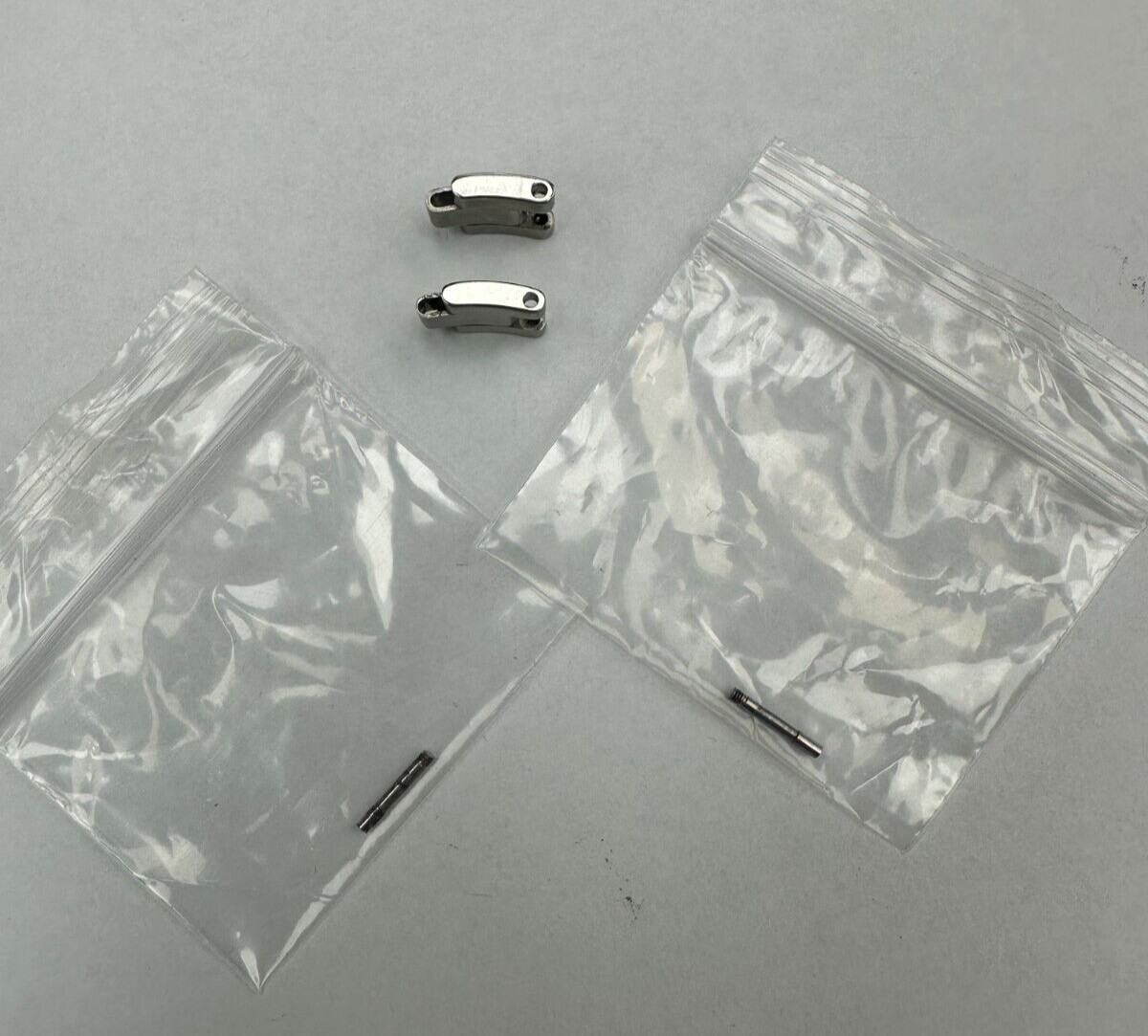 Genuine Rolex 10mm Brushed Solid S/S Oyster Old Style Lot Of 2Links w/Screws Lds