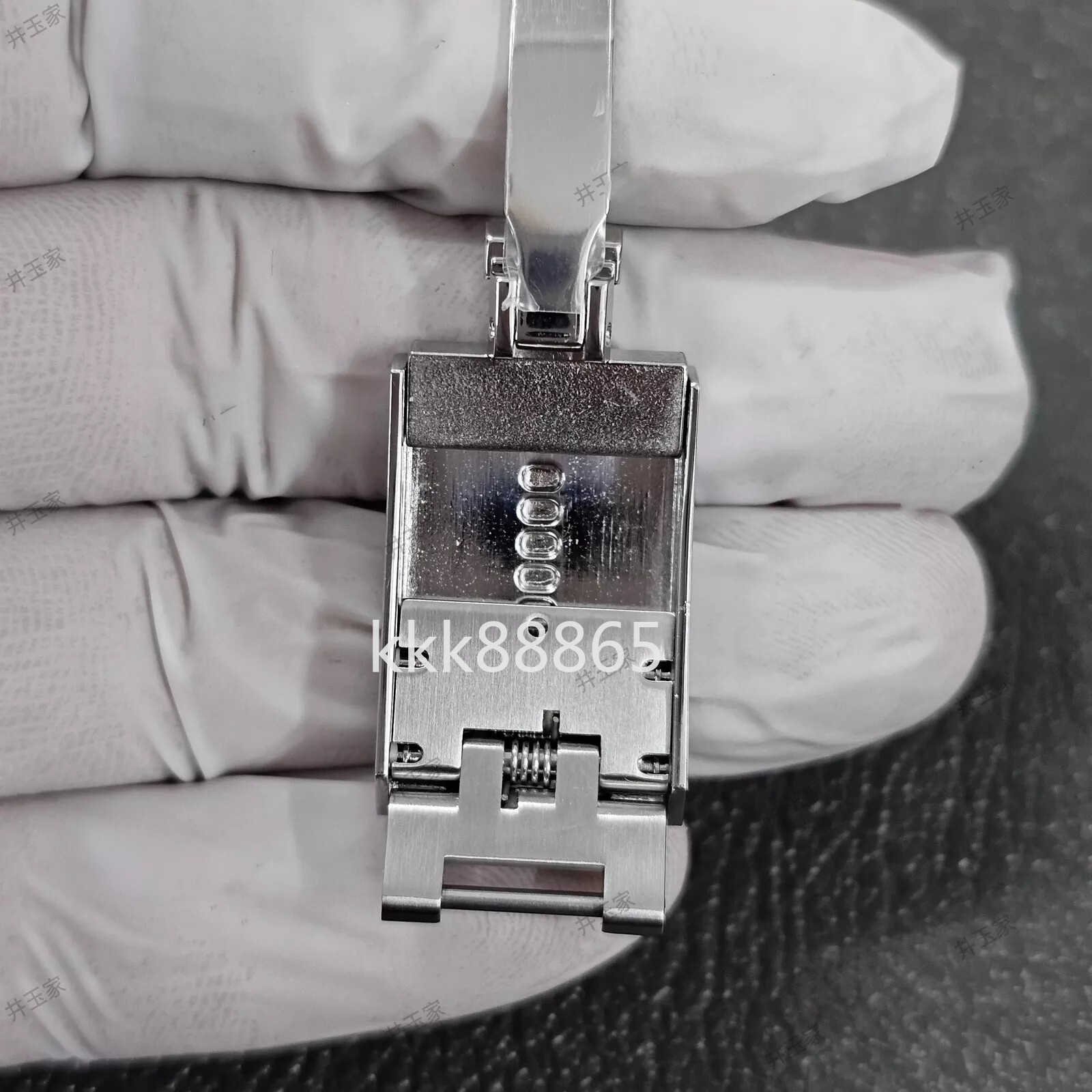 Fits for Tudor Oyster Bracelet 16mm*9mm Steel Watch Band Clasp Folding Buckle
