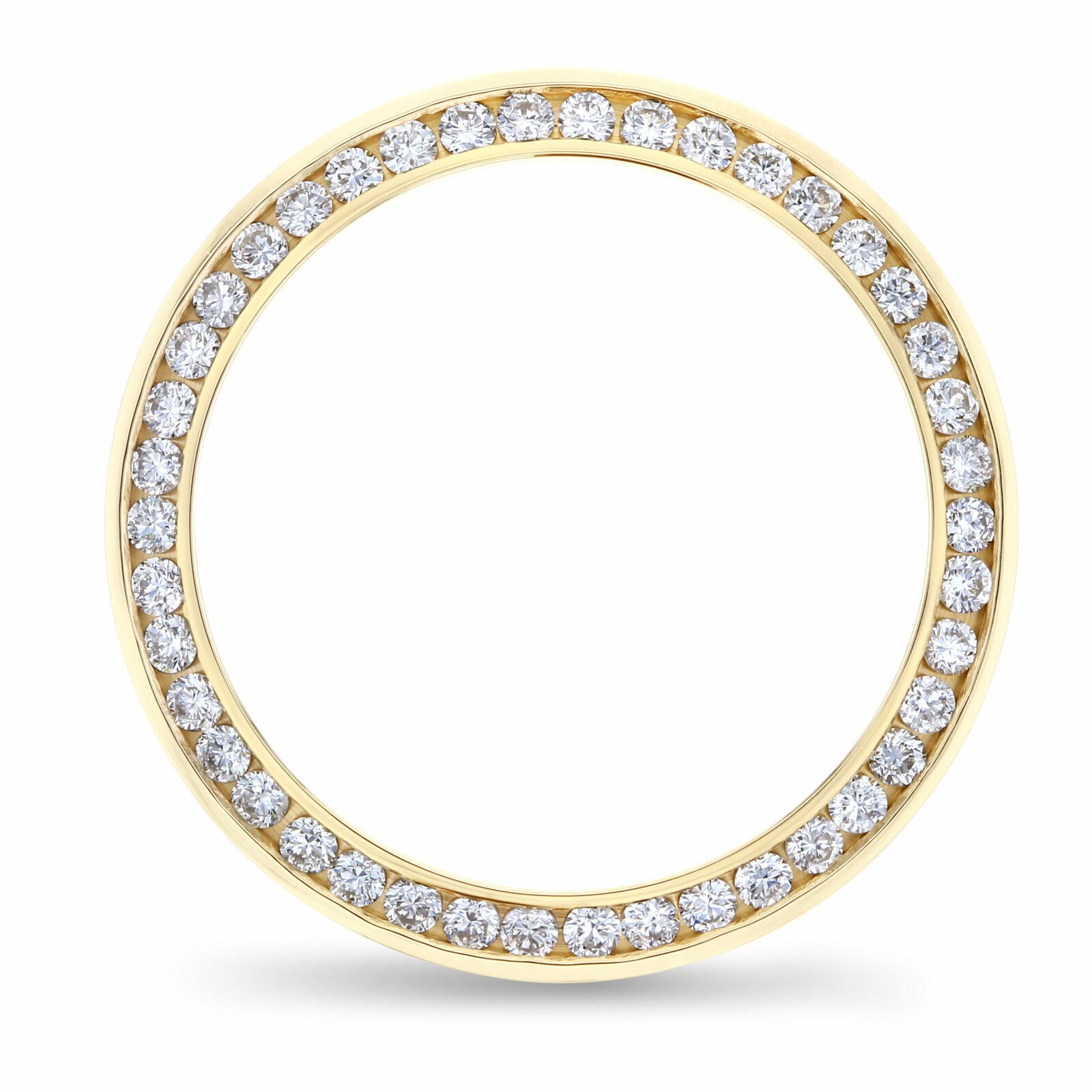 CHANNEL SET NATURAL DIAMOND BEZEL 1CT BEZEL FOR ROLEX 26MM 79168, 79178, 79238