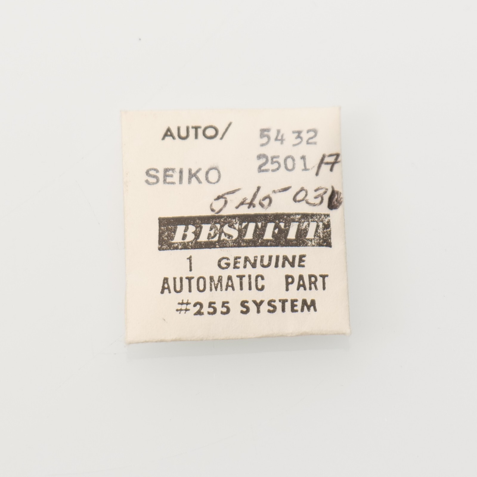 Seiko Original Watch Part 545030 Fits SEK 2501A Watchmakers New Old Stock (SEK)