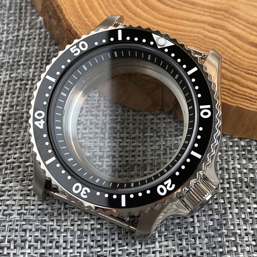 42mm Sapphire Glass Watch Case glass back Fit SKX 007 NH34A NH35A NH36 ETA 2824
