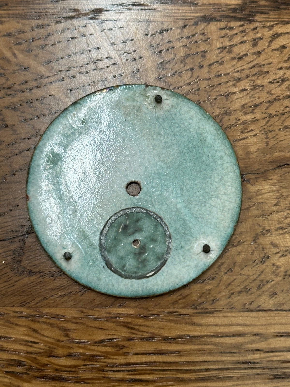 ORIGINAL US HAMILTON ENAMEL POCKET WATCH DIAL (D2)
