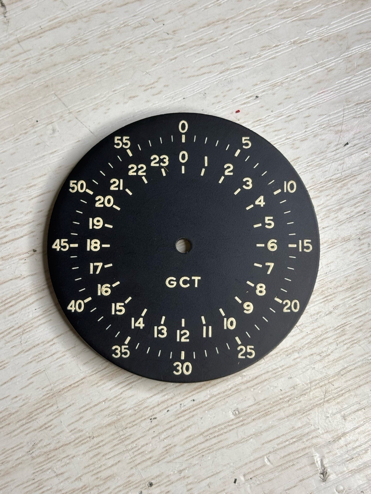 Elgin GCT 16 Size WWII Original Pocket Watch Dial – Pristine