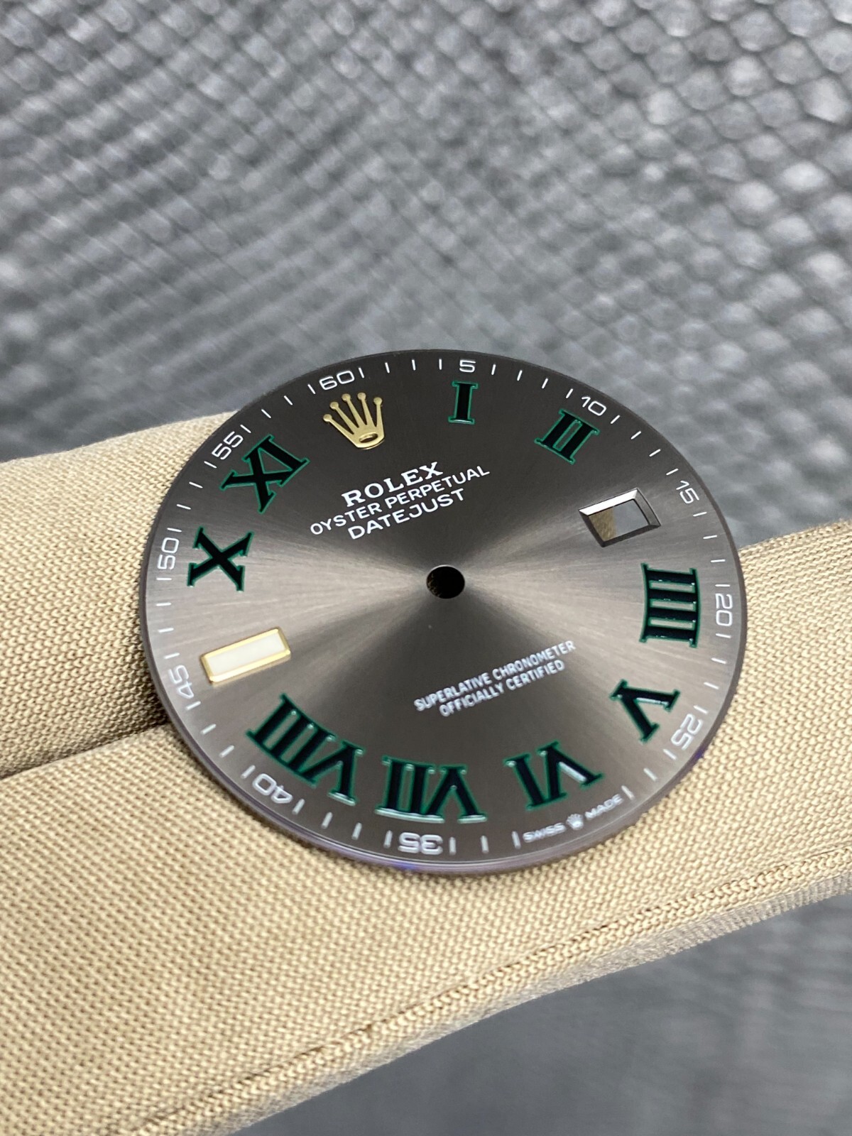 Rolex Datejust 41mm Wimbledon Two Tone Dial Model 126333 EXTREMELY RARE