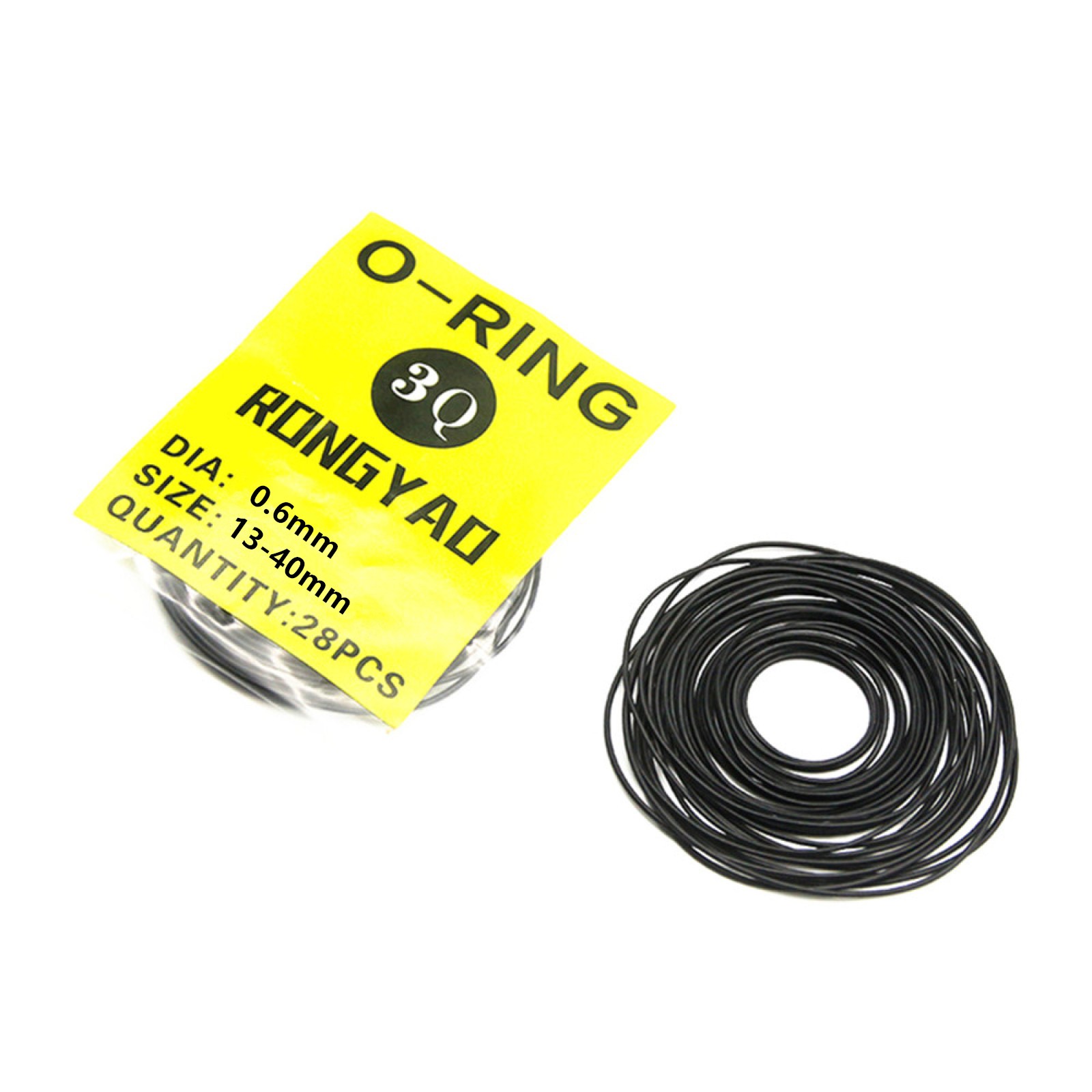 0.5/0.6/0.7/0.8mm Watch O-Ring Waterproof Rubber Cover Gaskets Watchmaker Parts