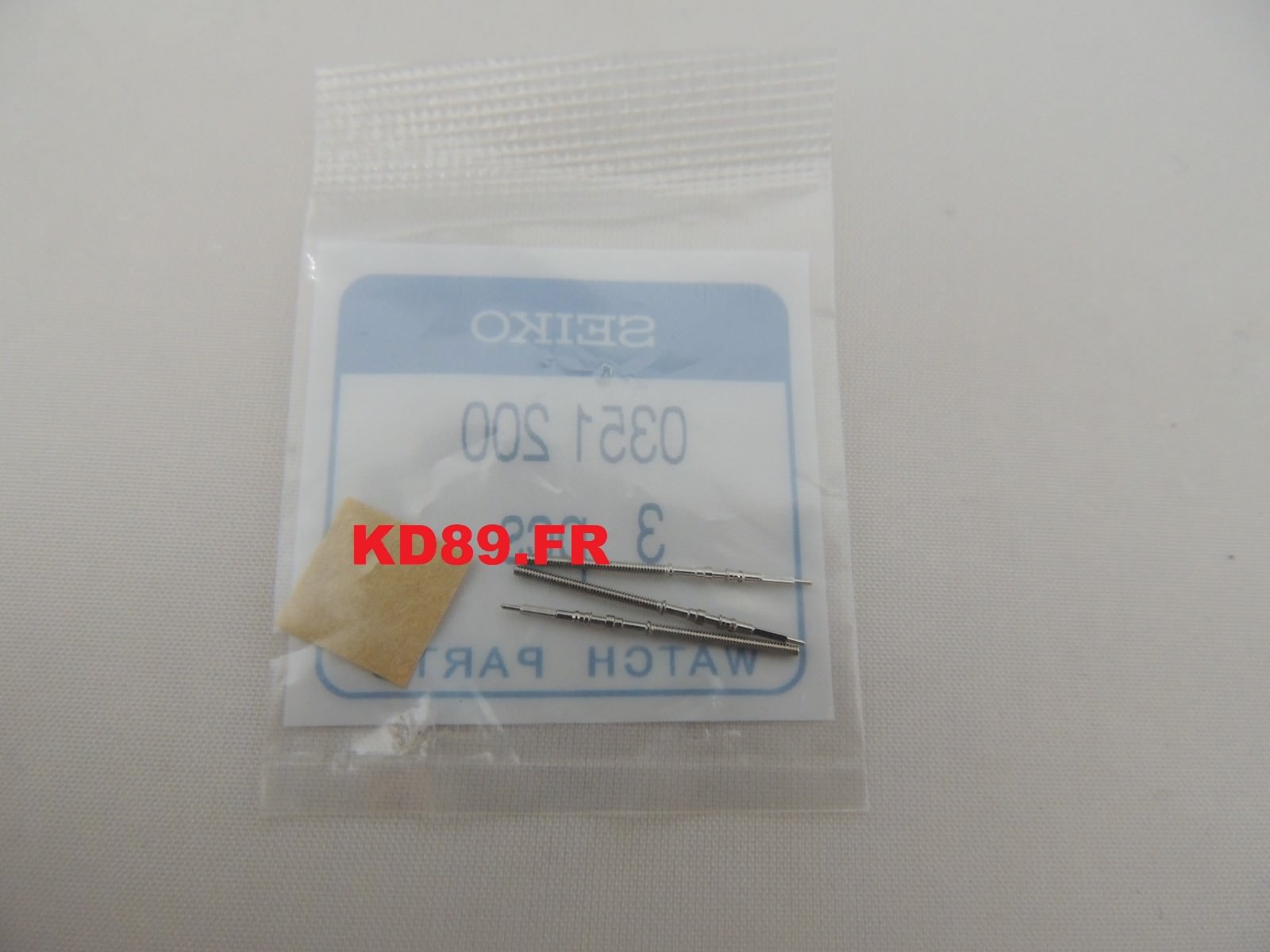 GENUINE 1 X winding stem Seiko Hattori 0351 200 NH35 NH36 6R15 4R35 4R36