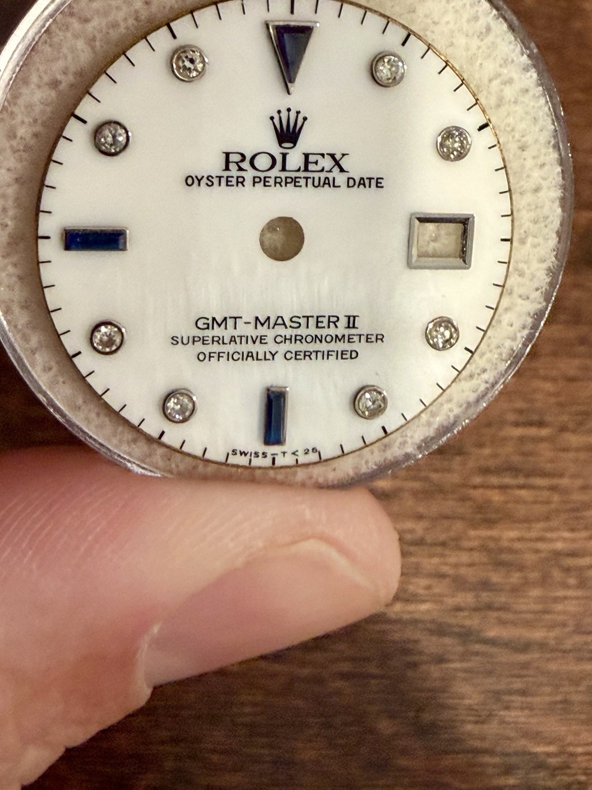 Mother of Pearl Dial for Rolex GMT-Master II, 16710/16060/16700
