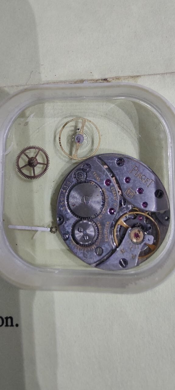 Piaget CAL.9P1Movement Dial Manual Winding