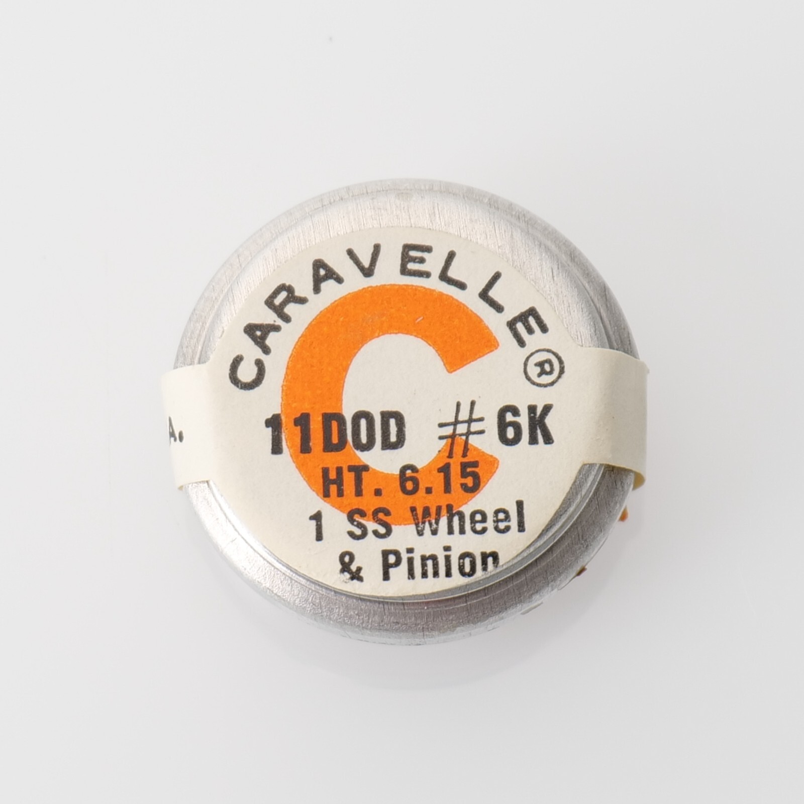 NOS Caravelle 11DOD S.S. Wheel & Pinion HT:6.15 #6K New Old Stock Part (C15D16)