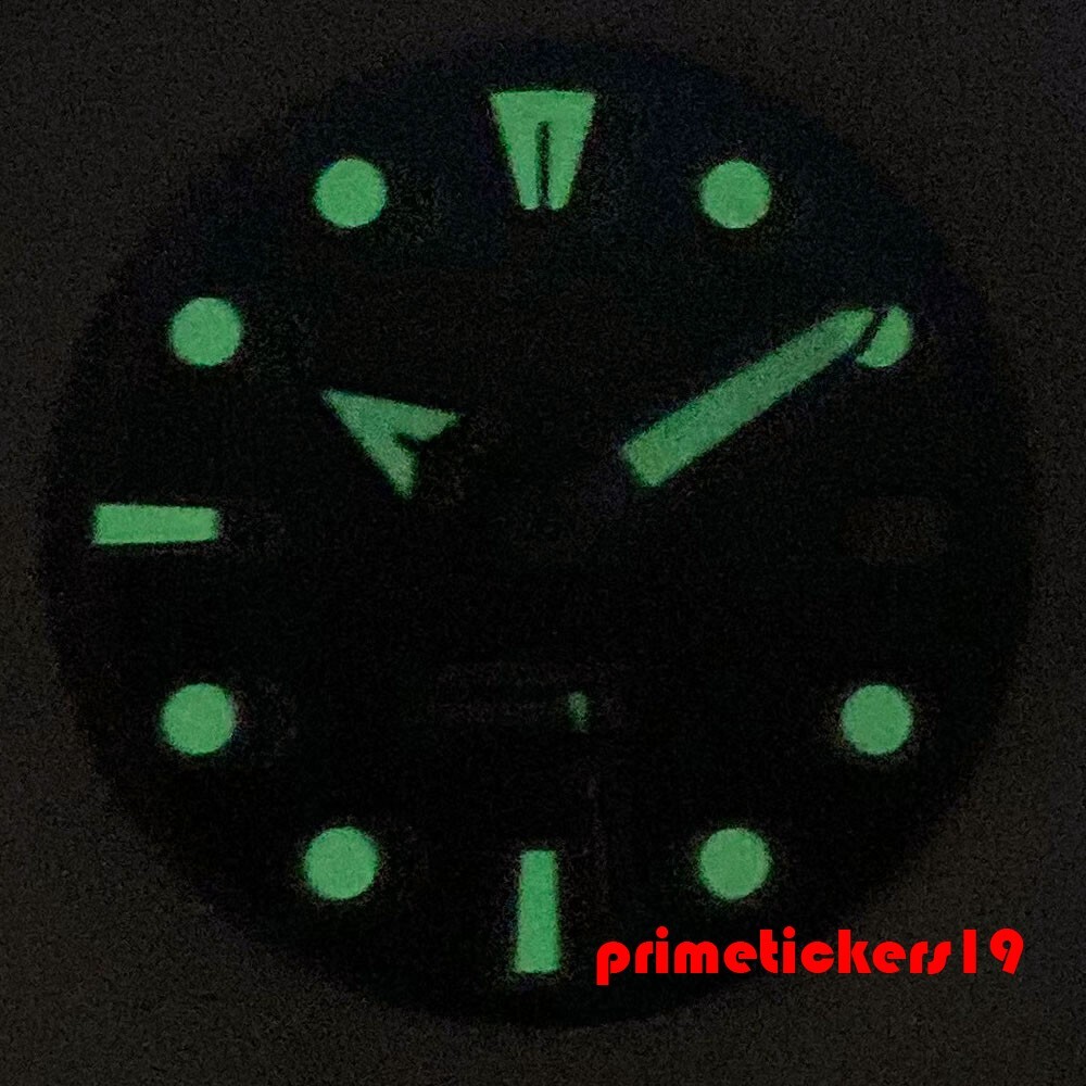 29mm Automatic NH35 Watch Dial+Hands Sky Blue Matte Face Gradient Color Date